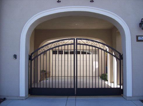 Elegant Gate — Aromas, CA — Central California Ornamental Iron