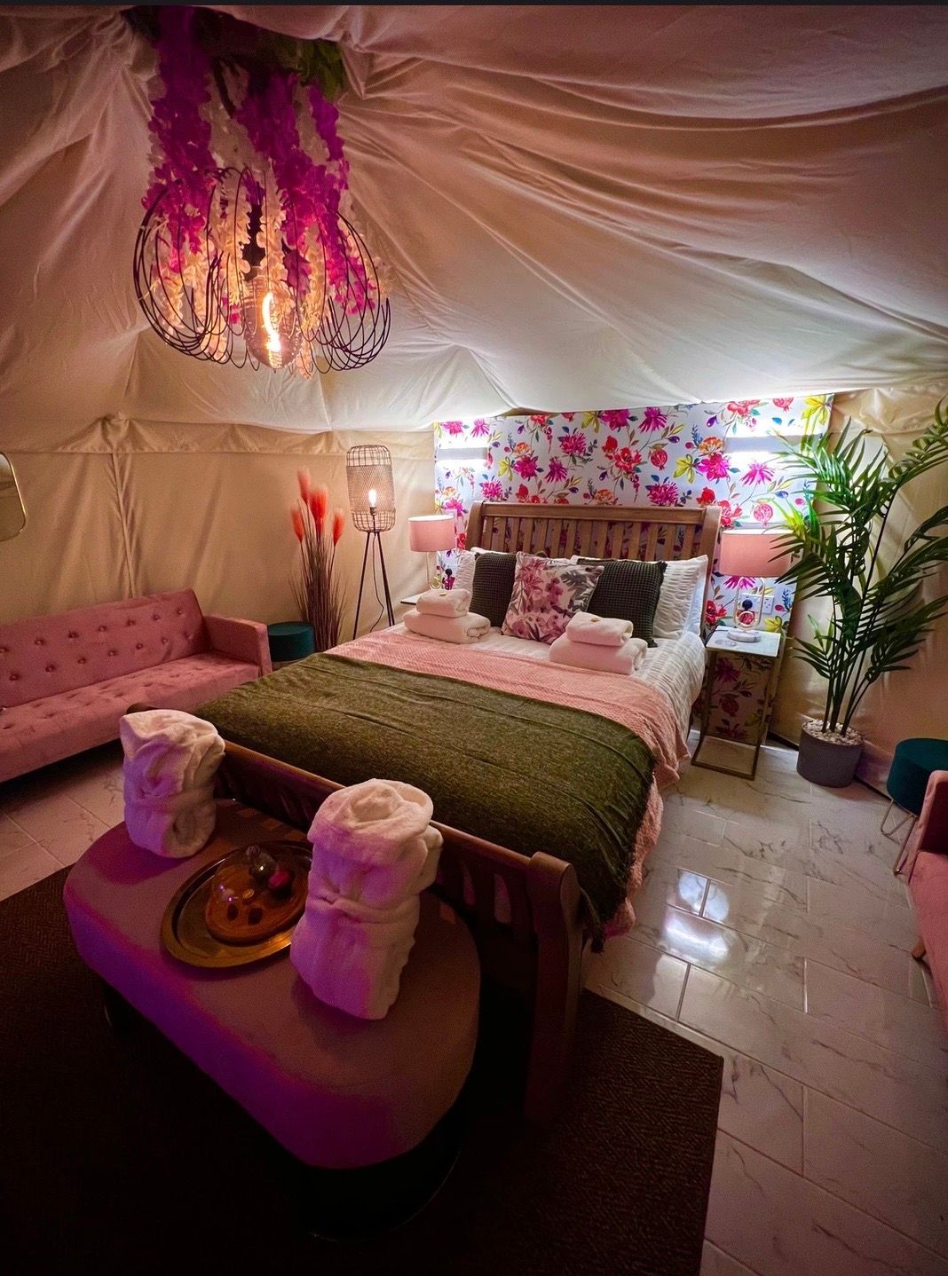 The Glade The Secret Garden Glamping Luxury Glamping