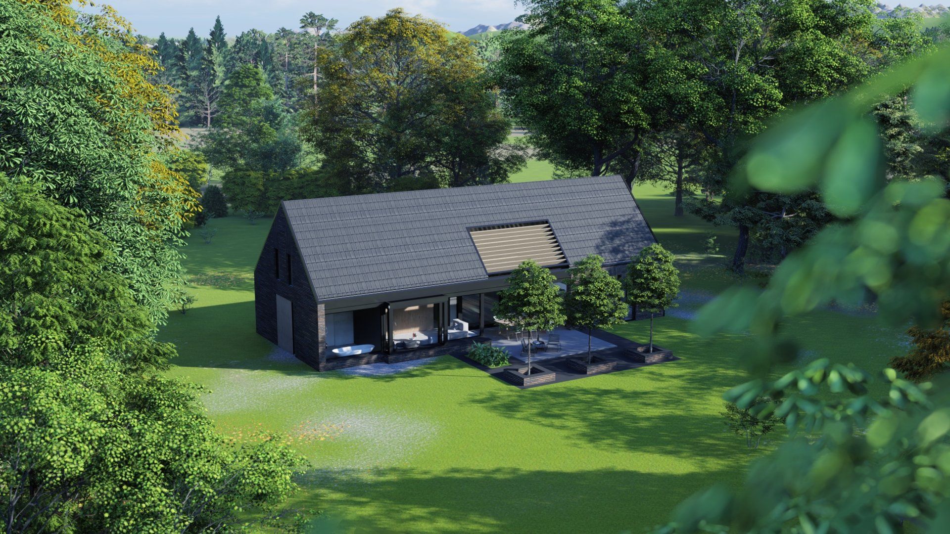 Ontwerp, Duurzame woning, De architecten van Nu, schuurwoning, Huizenhoog, houtbouw, CLT, HSB, Sint Oedenrode