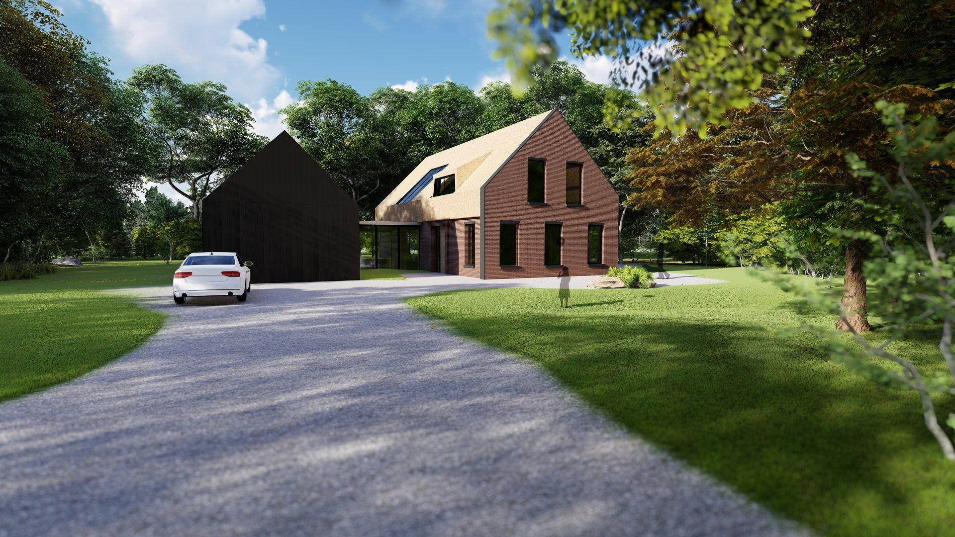 Ontwerp,duurzaam, schuurwoning, Schijndel, De architecten van Nu, Huizenhoog, houtbouw, HSB, CLT