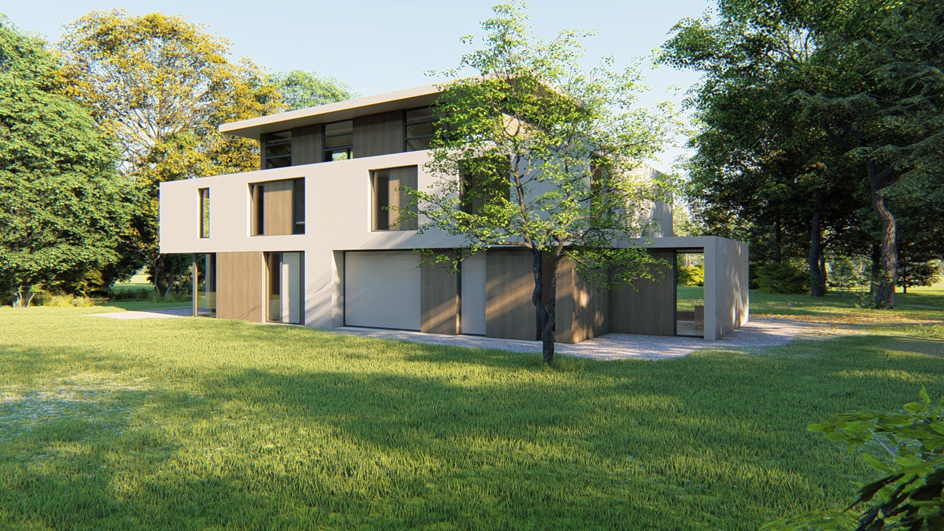 Ontwerp, Duurzame woning, De architecten van Nu, modern, Huizenhoog, houtbouw, CLT, HSB