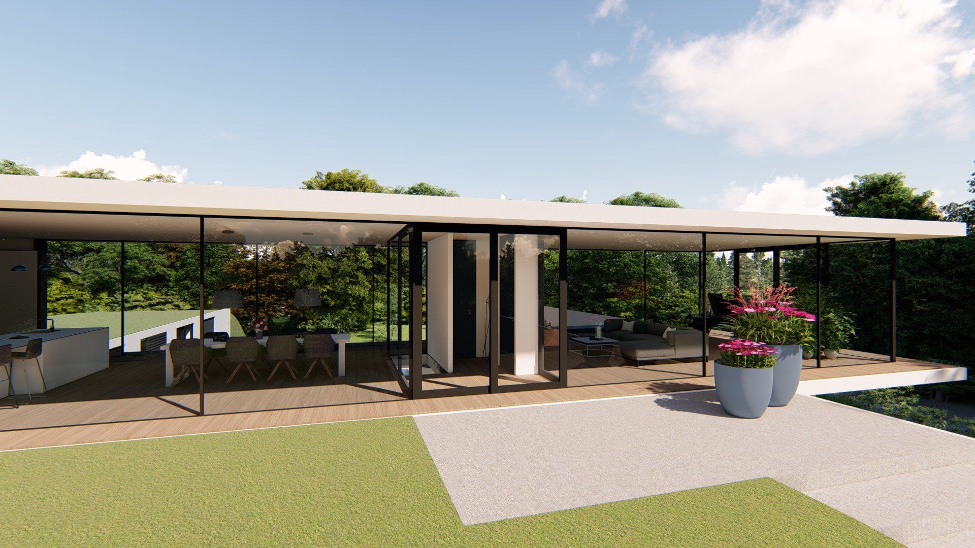 Ontwerp, Duurzame woning, De architecten van Nu, modern, Huizenhoog