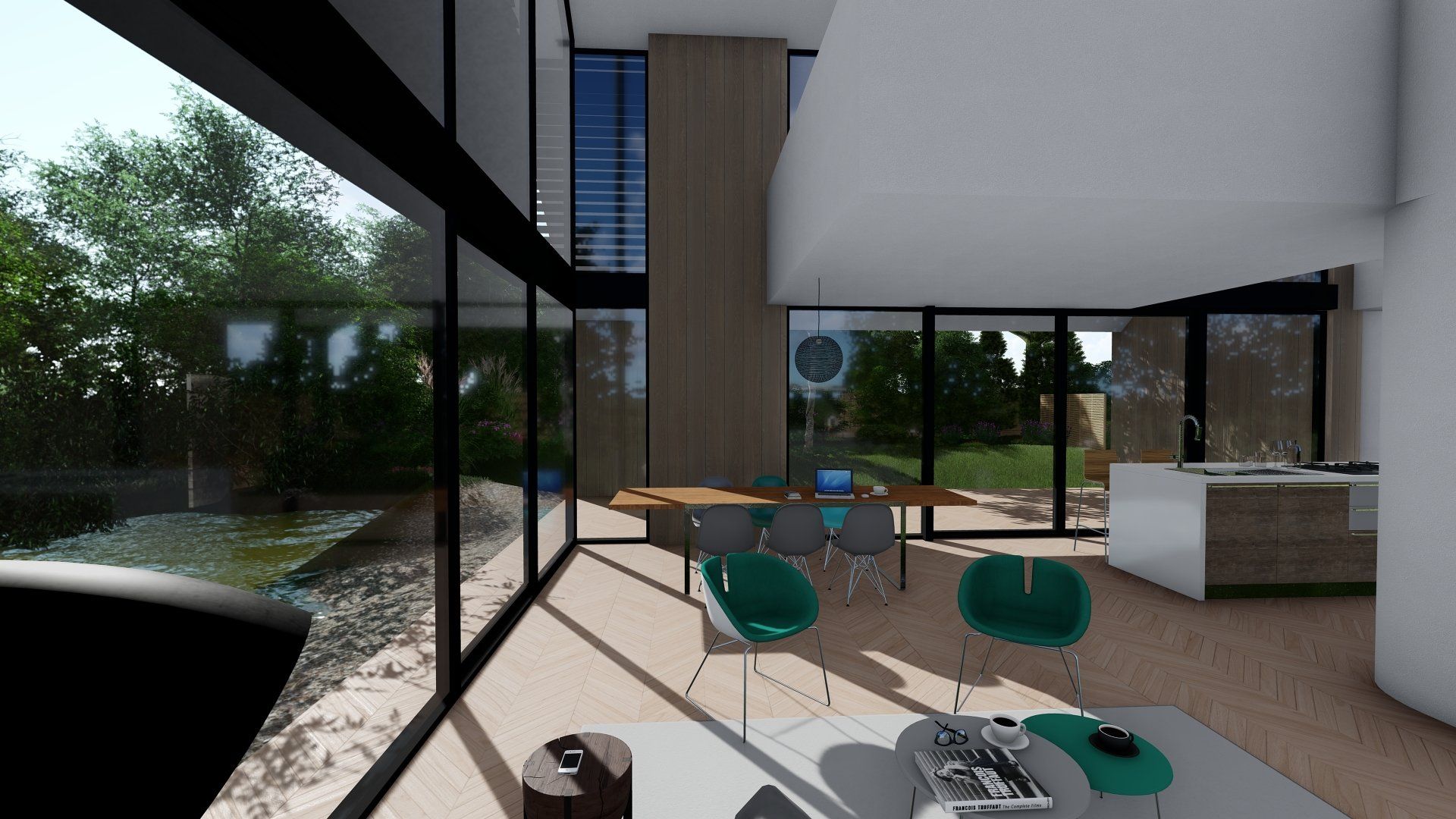 Ontwerp, Duurzame woning, De architecten van Nu, houtbouw, Huizenhoog, Schuurwoning