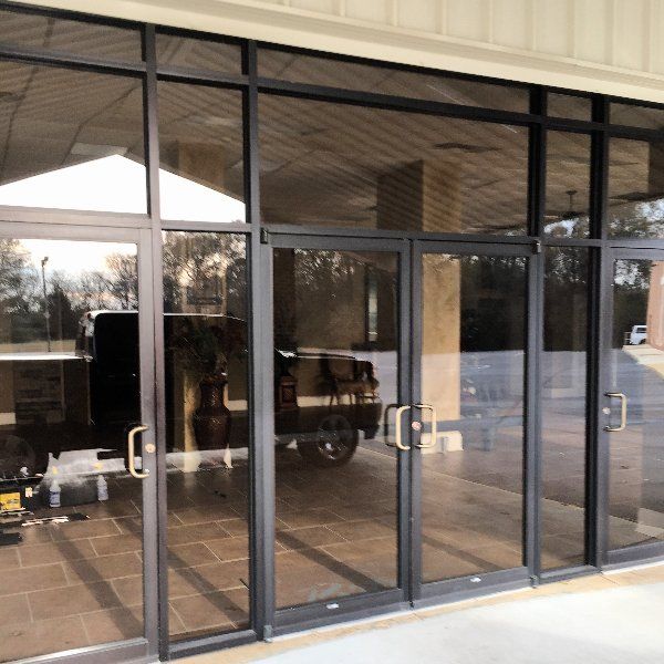 BEFORE TINTED ON 12/15/2017. Commercial Tinting