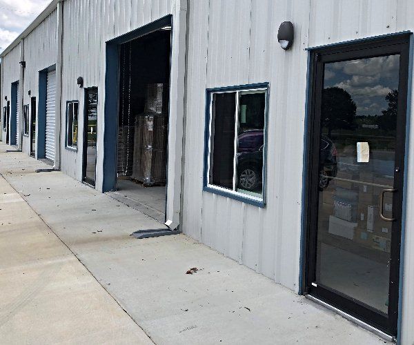 Commercial Tinting Blue Ridge  — Grey Warehouse in Montgomery, AL
