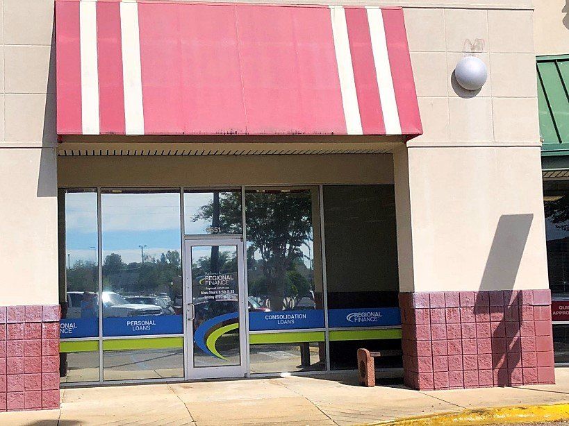 Storefront Tint Professionally Installed in Montgomery - October 2018