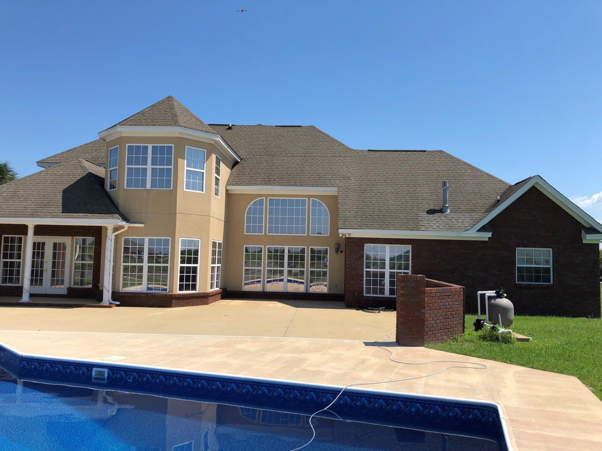 Residential tinting service in Hope Hull AL - Home window tint performed so well on the lower that the second floor was SPF Tinted a few weeks later on 9.5.2019