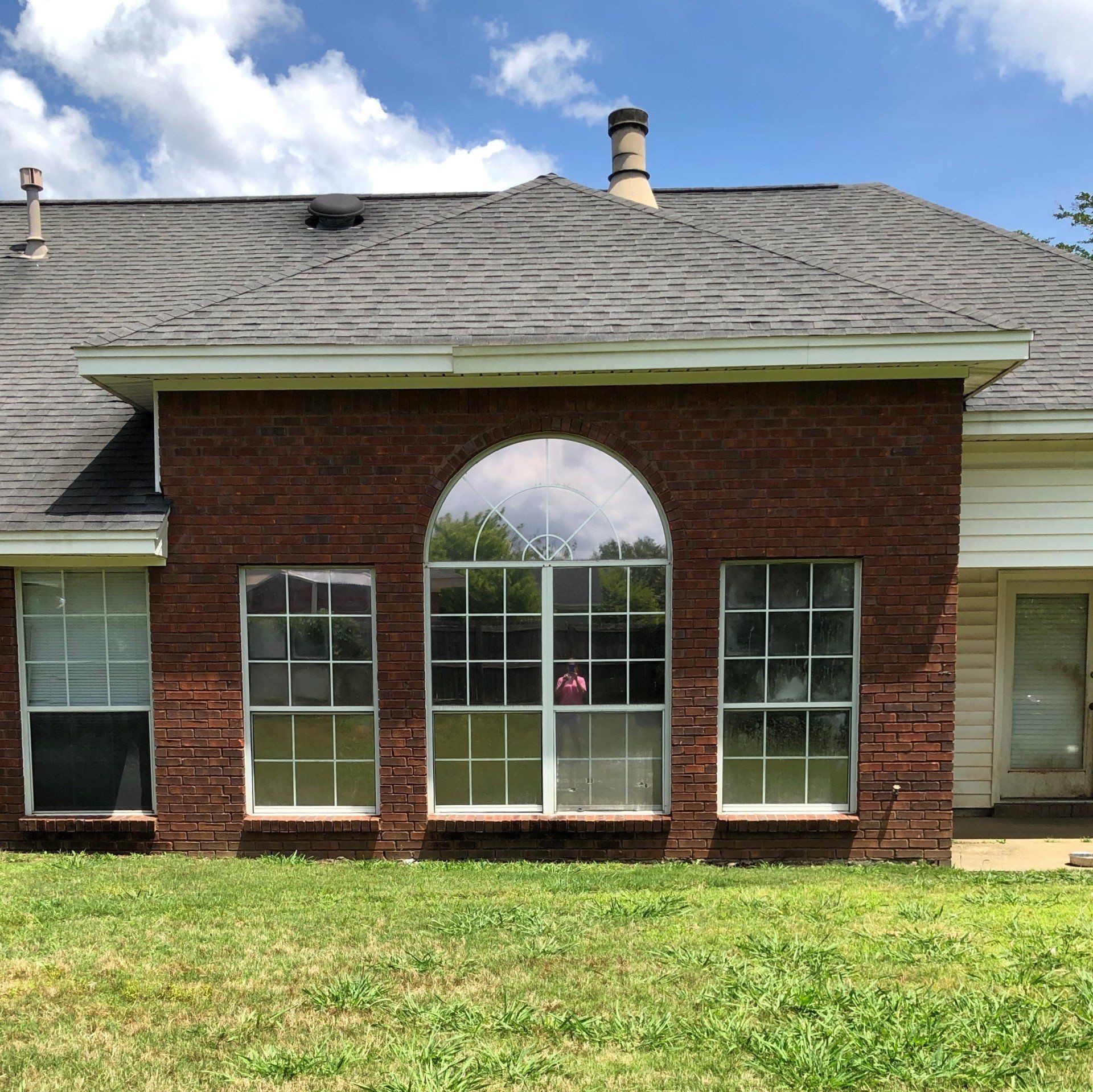 Residential tinting service in Alabama - Home tint installed in the Summer of 2019