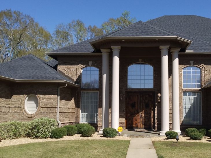 Home window tinting in Pike Rd AL - SPF Rose Gold home window tint installed blocking maximum heat transfer in Pike Road AL