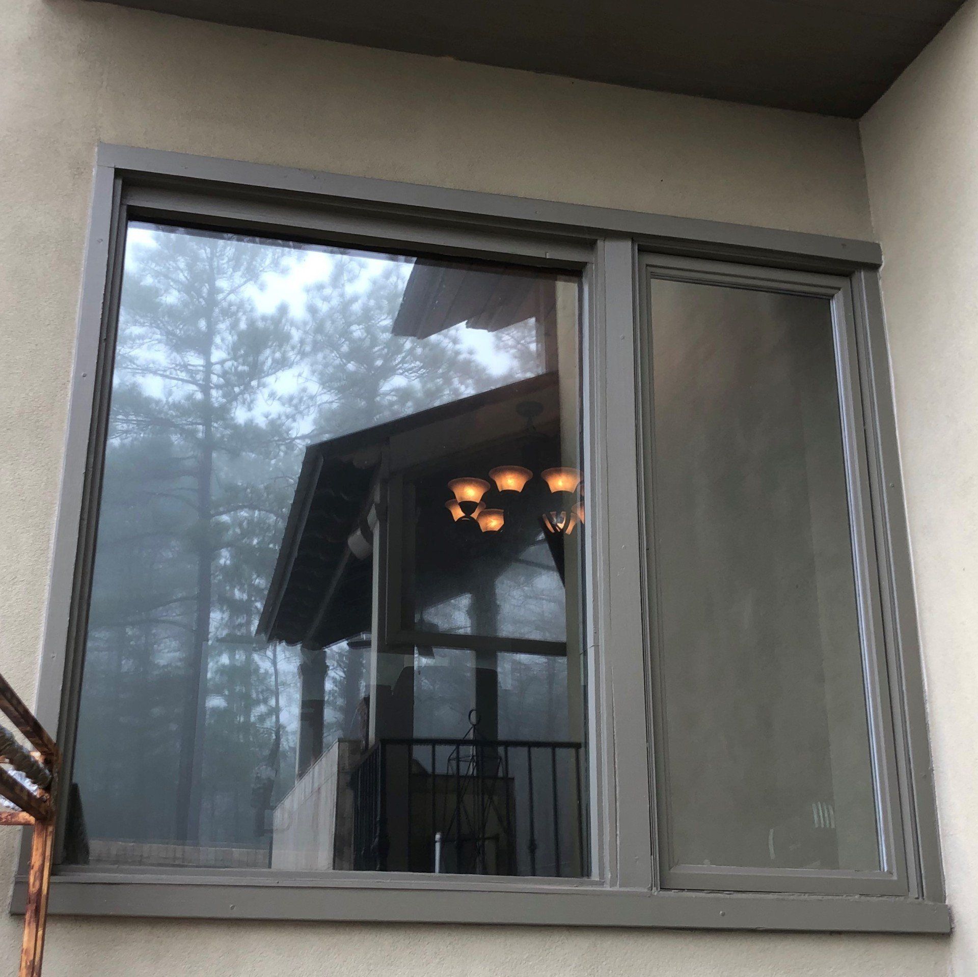 Pro tint for home or office windows in Birmingham AL - Maintaining the incredible view atop Vandiver Mountain in Birmingham, this home now has 73% Heat being Shielded from penetrating this home.