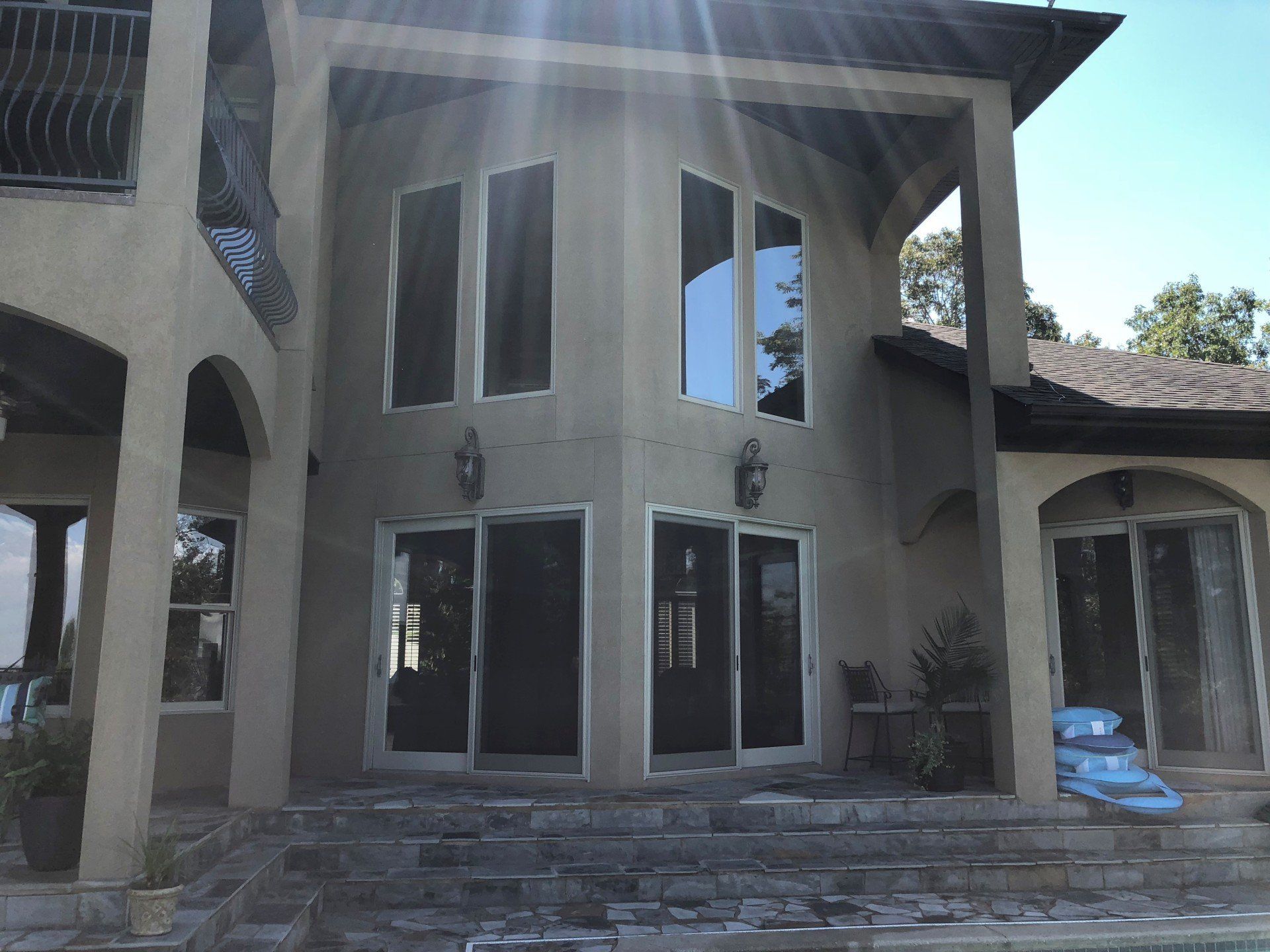 Home windows tinted blocking UV Sun fade in Dadeville, AL