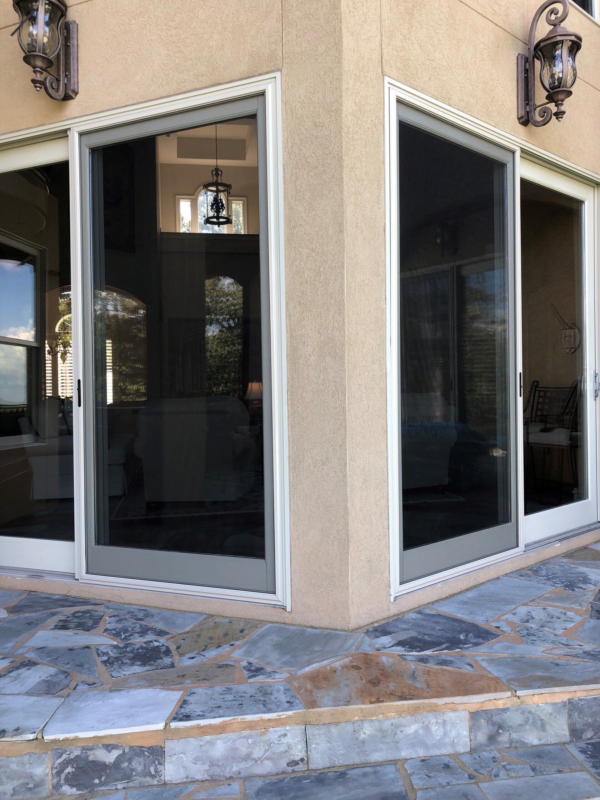 SPF Crystal Clear Home Tint installed to home windows and glass doors in Dadeville, AL