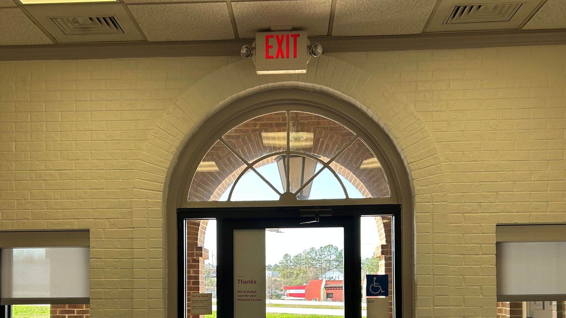 storefront window tinting Opelika Auburn Phenix City - After old failed tint was removed then replaced with SPF Crystal Clear Tint ending heat with uv light in Phenix City, AL