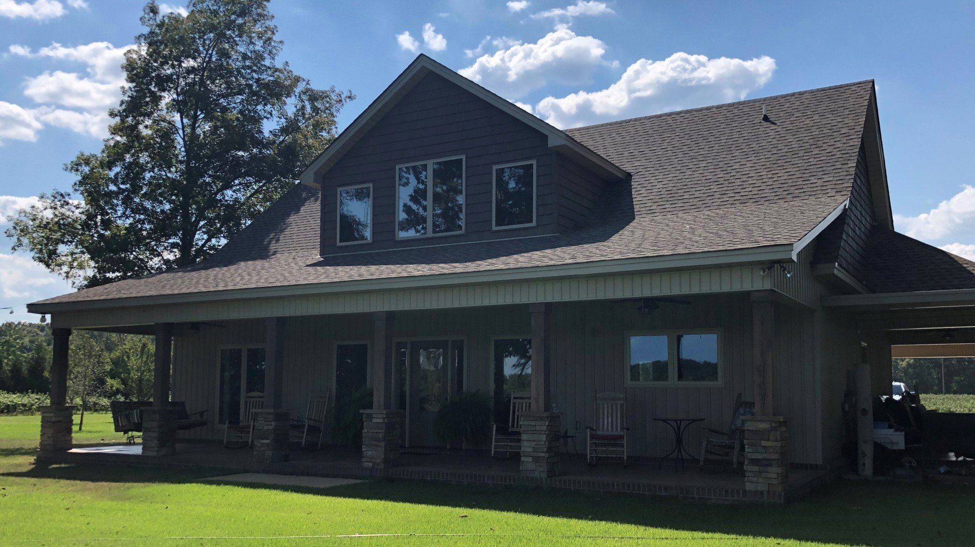 pro tint for home or business in lower central AL - The difference made in heat reduction was  loved immediately.  Bright Sun was also reduced to the desired level after SPF Residential Tint.