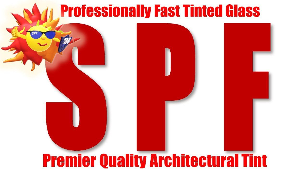 SPF Premier Quality Architectural Tint - Authentic SPF Home or Business Tinting Products & Services Seal