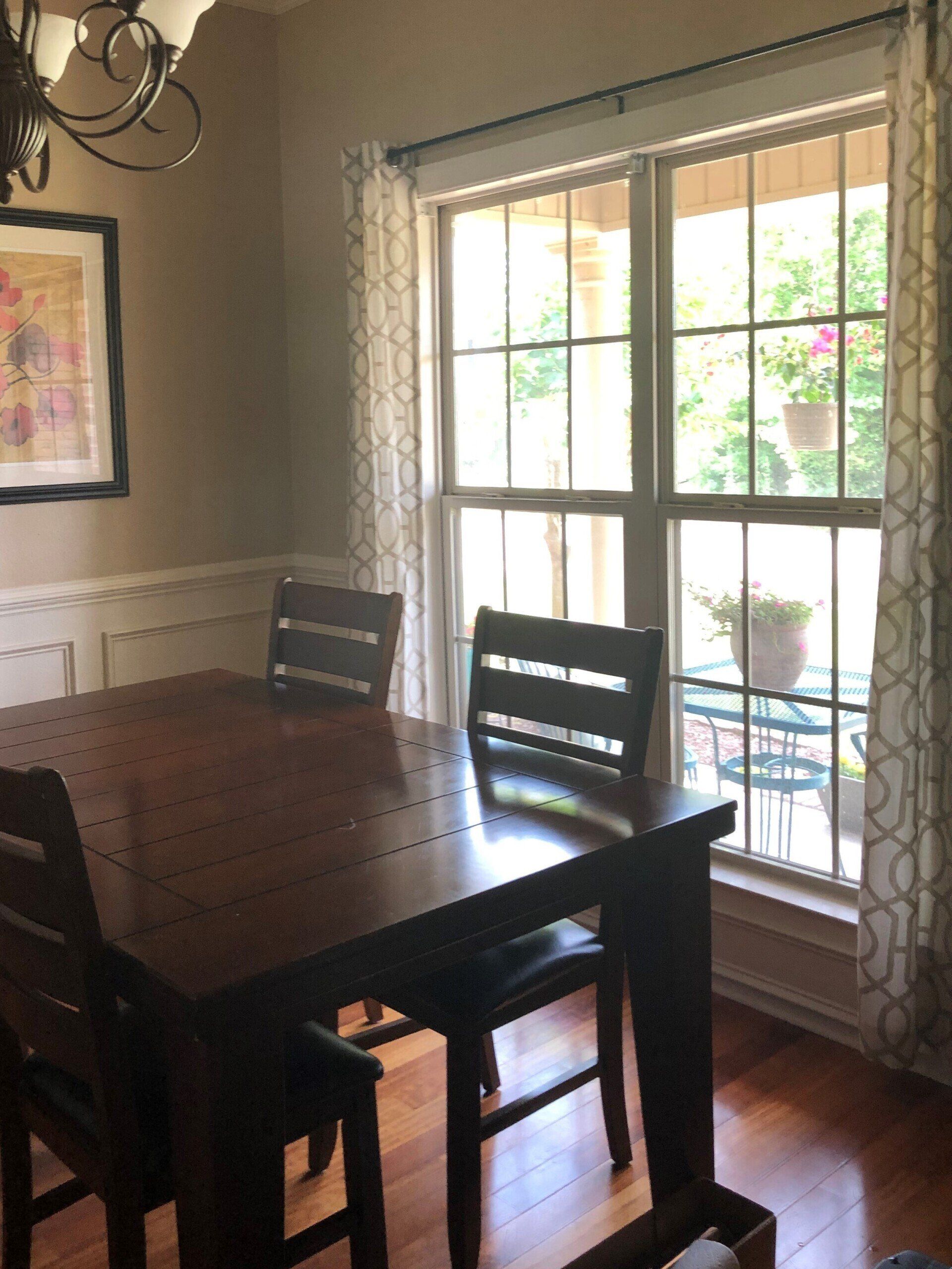 residential window tinting - Bright UV light glare distortion was noticeably filtered out along with 74%  heat. AFTER SPF Preferred Tint in Prattville, AL