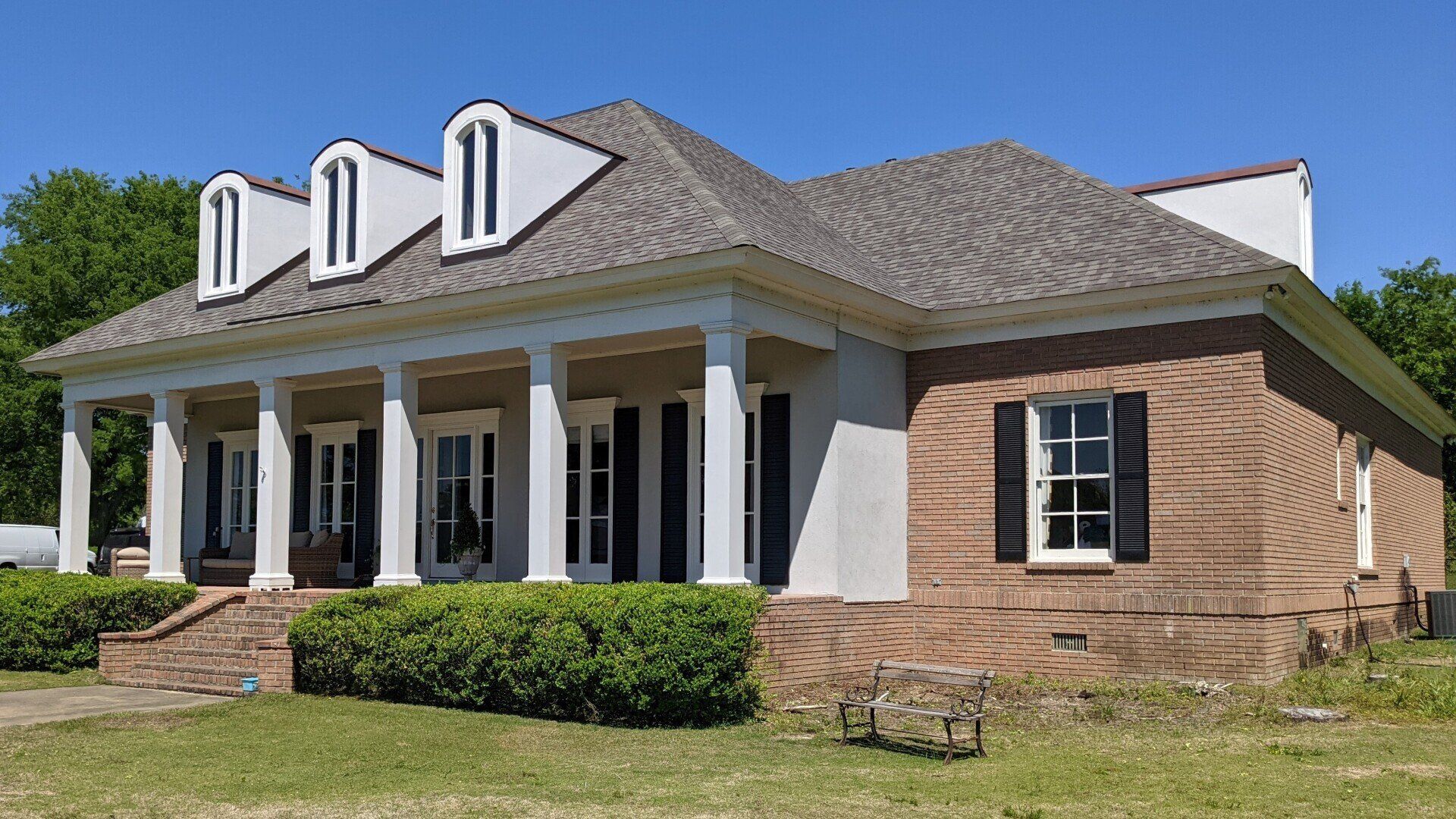 residential tinting in Montgomery AL - Before everything inside was protected with SPF Tint. UV-Sun Damage & Radiation was pouring inside the home's windows. 4/19/2021.
