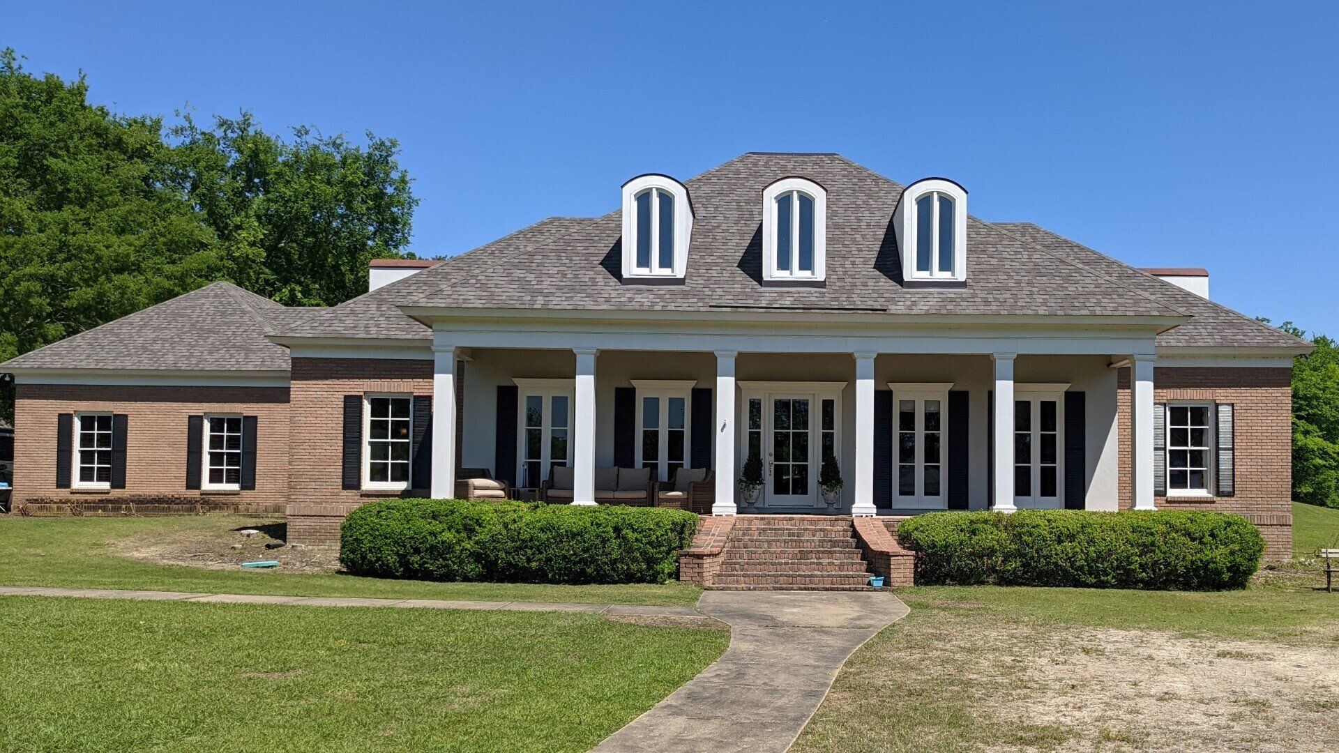 Residential tinting service - Before SPF Tint protected this home from UV-Sun Damage on 4-20-2021 in Montgomery, AL