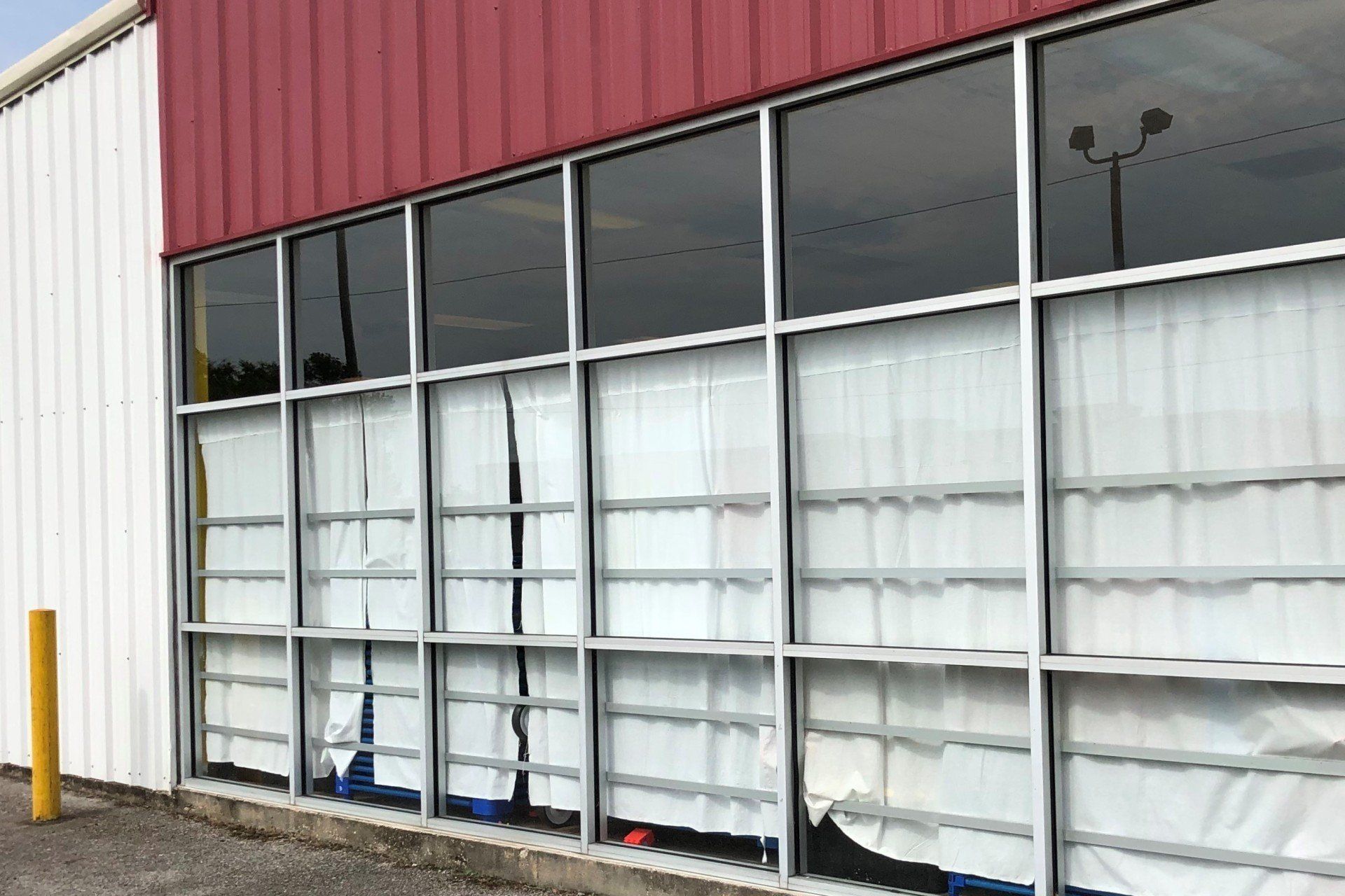 Business Window Tint installation adding privacy and heat rejection in Montgomery, AL
