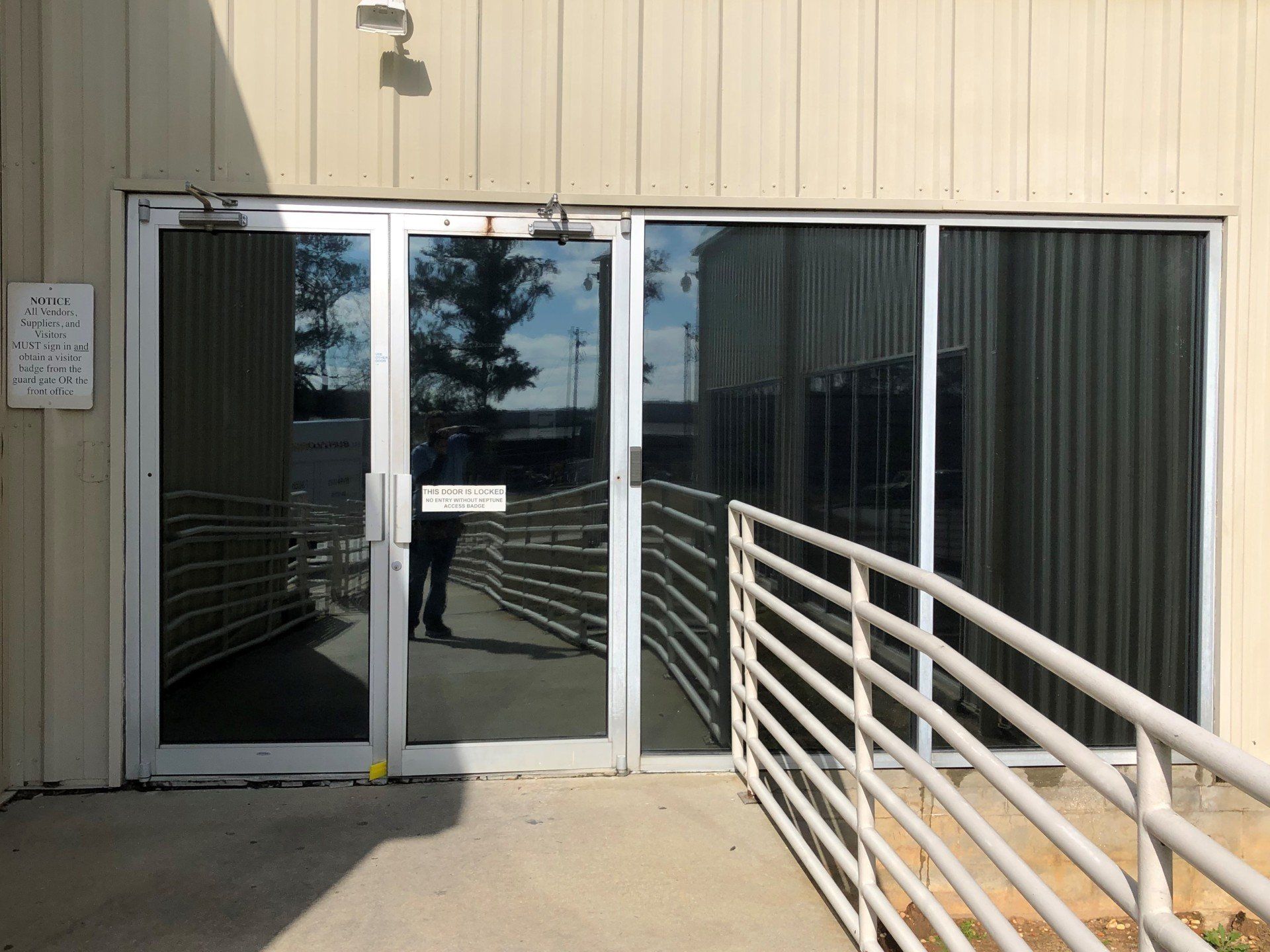 Commercial tint Tallassee - installed at Tallassee Business  on 1/24/2019. Over 15x MORE benefits received by SPF Tint