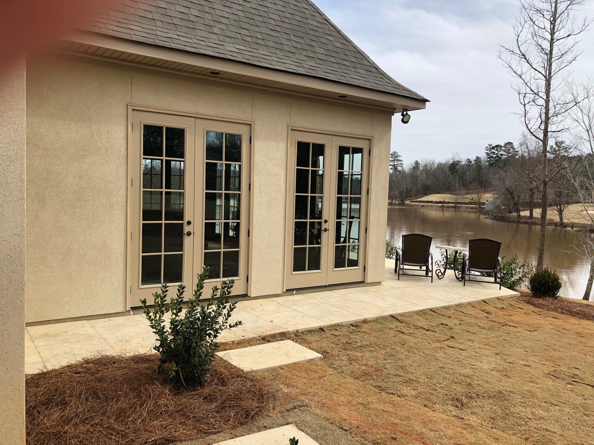Residential tinting in Auburn - Before home windows were SPF treated in Auburn, AL. 2/2/2019