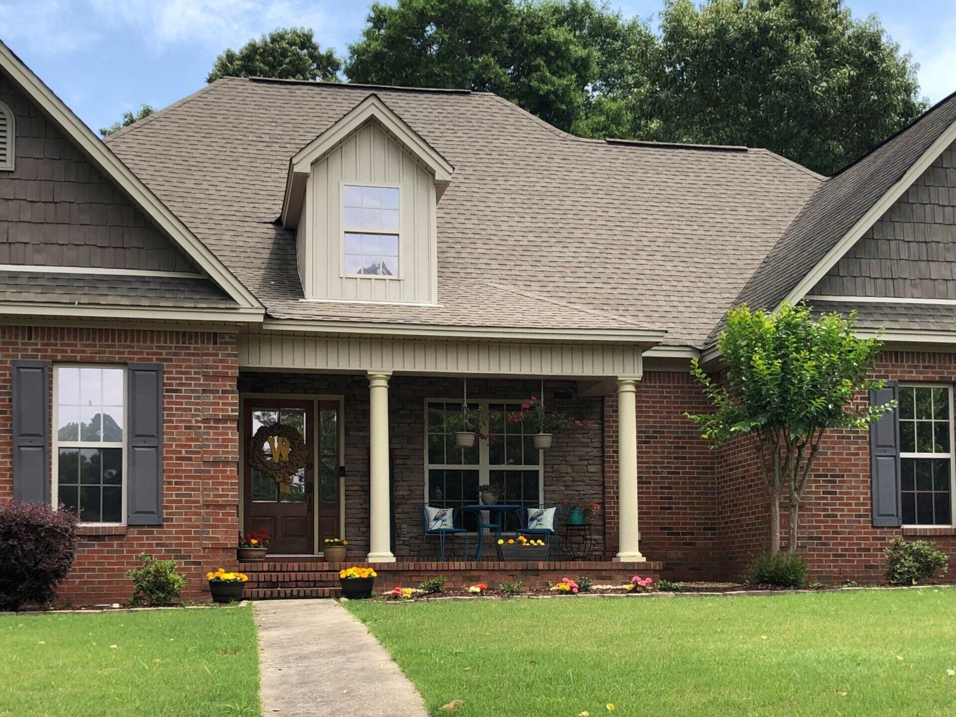 lower power costs with SPF Residential Tint - SPF Residential Tint Blocking Bright Sun & Temperature Fluctuation from room to room. Inside this home in Prattville, AL