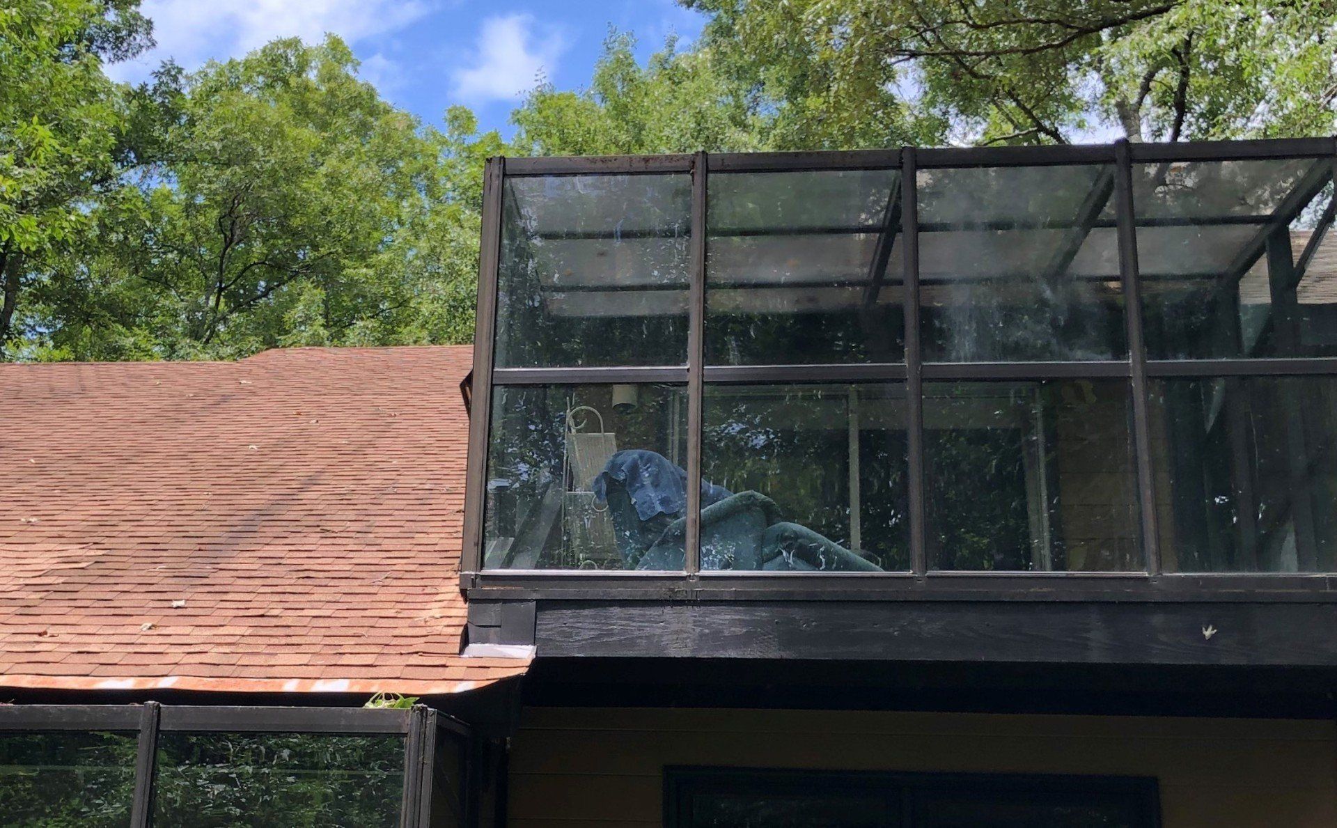Professional tinting service in Auburn - Spf tint installed to home blocking heat and glare on 7.11.2019