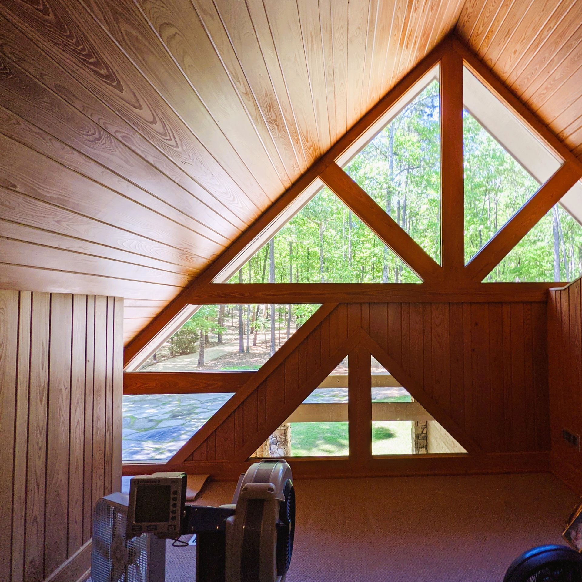 residential tinting in Alexander City - heat gain was blocked from windows by SPF Platinum Tint at Lake Martin in Alexander City AL