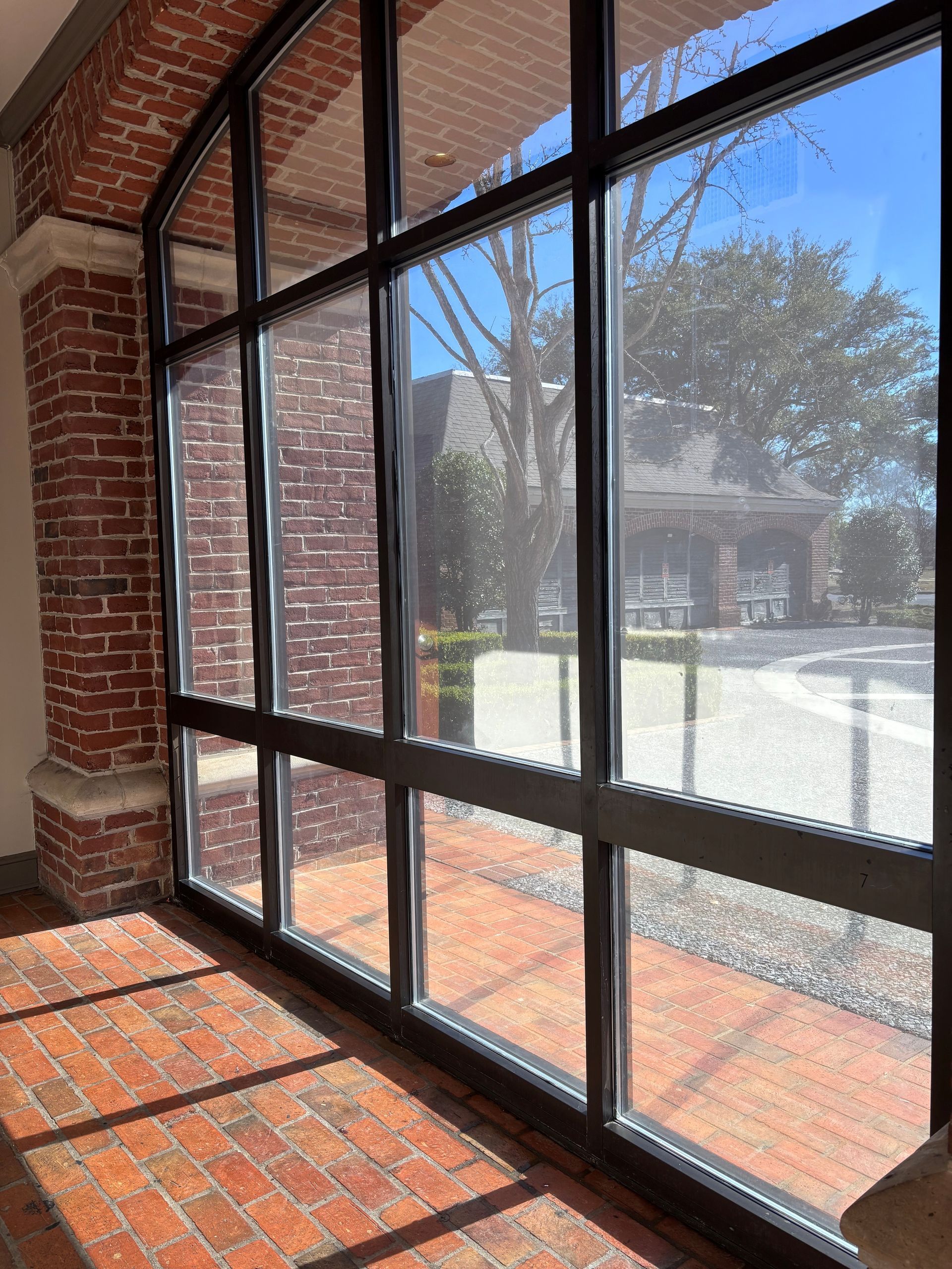 security tint Montgomery AL - SPF Security Tint L3+ prevents UV heat gain or break in entry through school windows in Montgomery AL