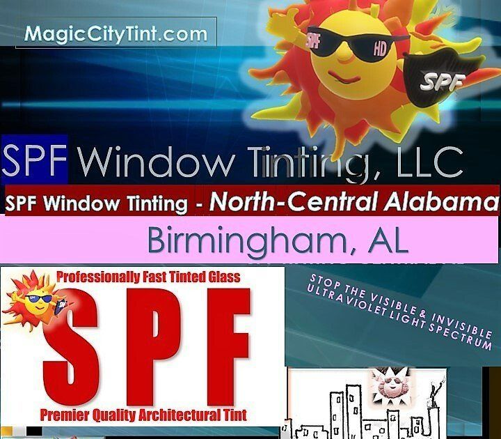 SPF Window Tinting service in Birmingham, AL