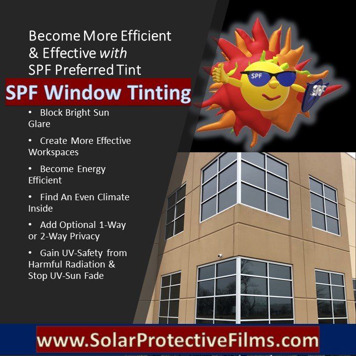 SPF Tinting Greenville/Montgomery/West AL (logo) - Commercial/Residential Window Tinting Services in Alabama