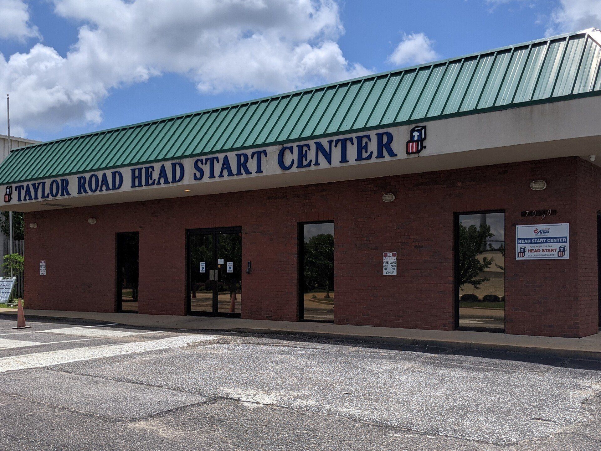 new efficient window treatments - Taylor Road Head Start Center windows were secured with SPF energy efficient tint adding 1-way privacy to glass doors and windows in Montgomery, AL