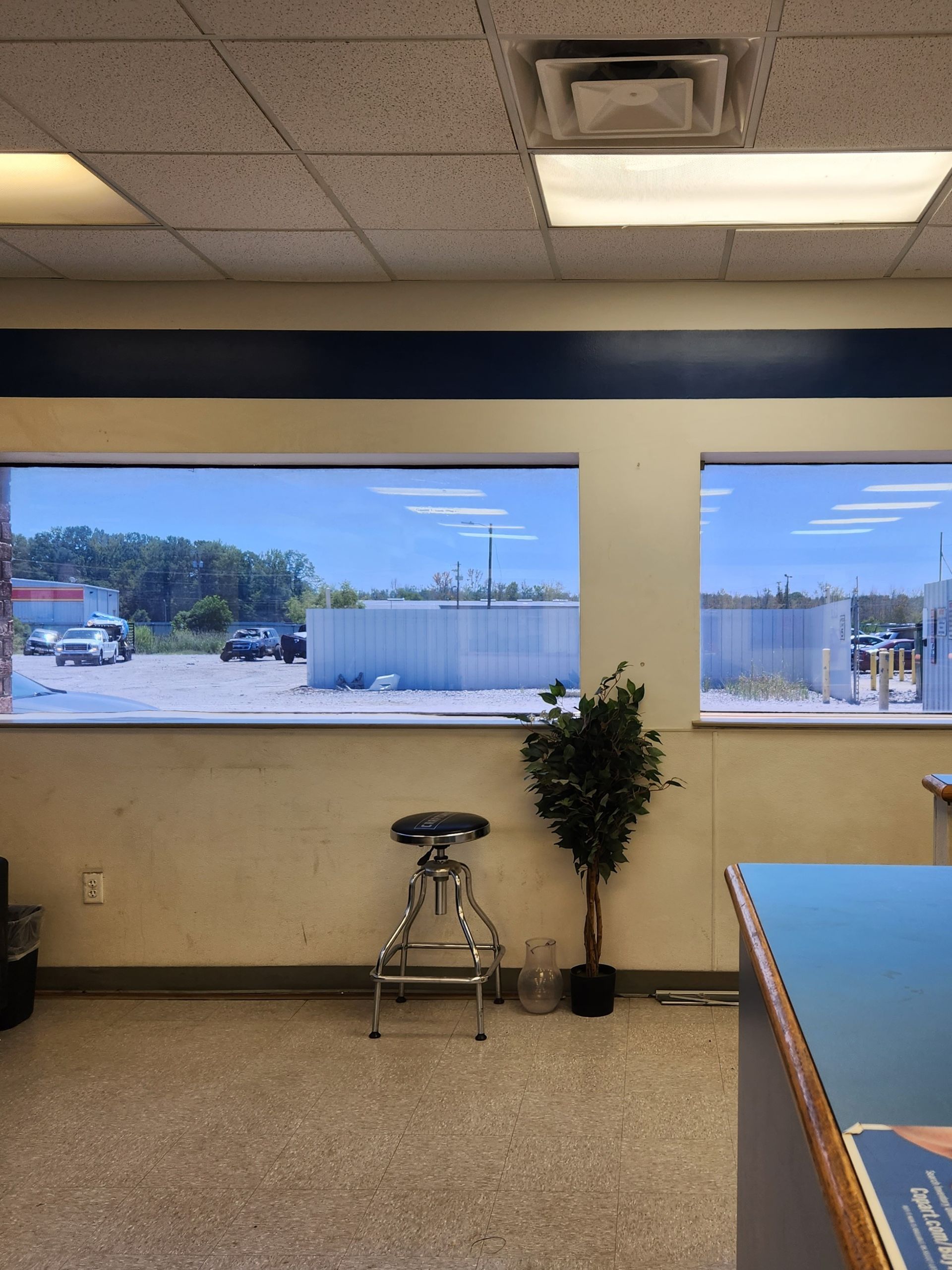 commercial tinting - both heat and Sun glare were cut by over 91%. Leaving the perfect space inside after SPF Ultra tint.