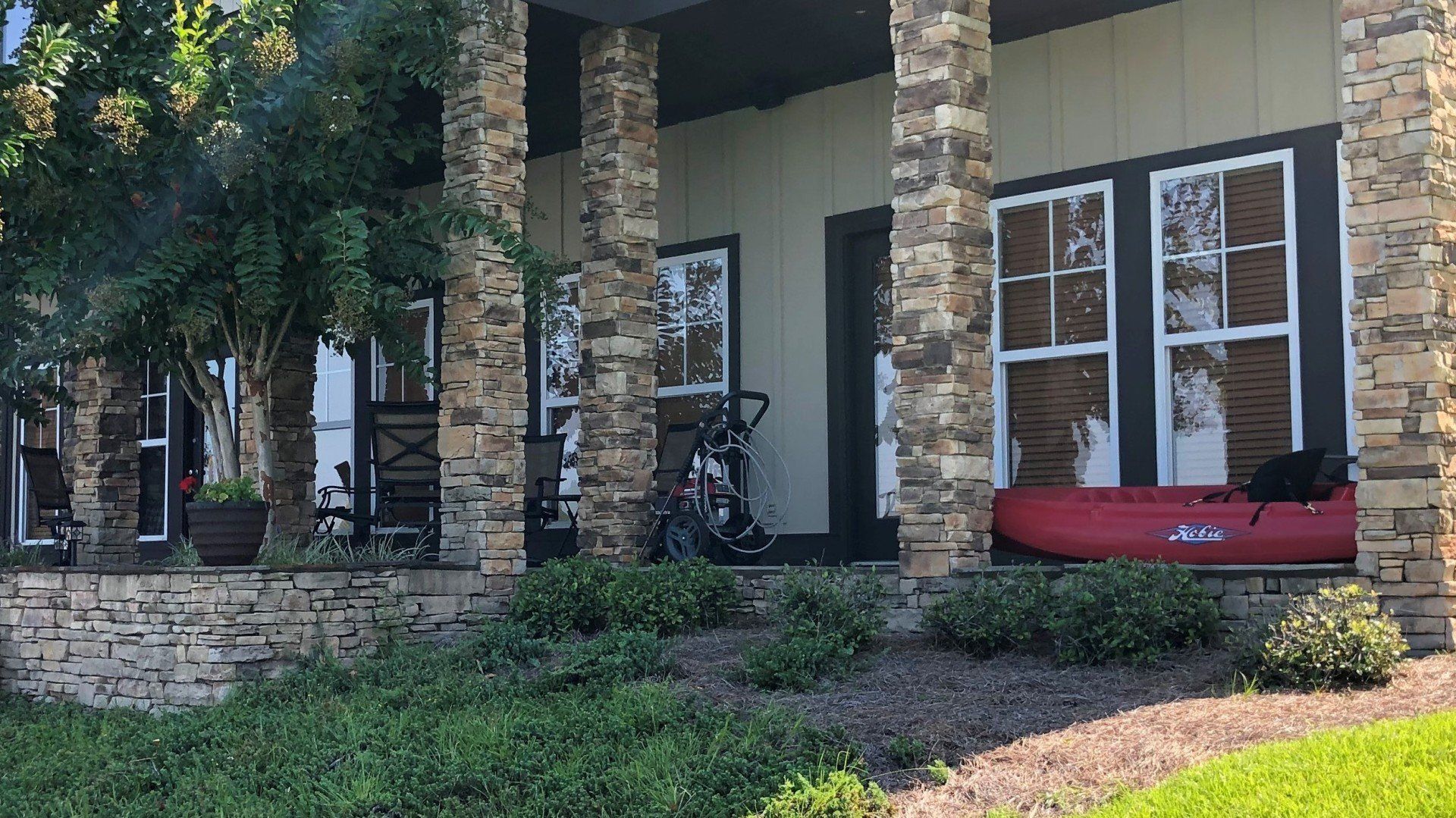 residential tint installation in Central AL - Home windows were letting in too much heat, disrupting the climate consistency inside. Fall-2019