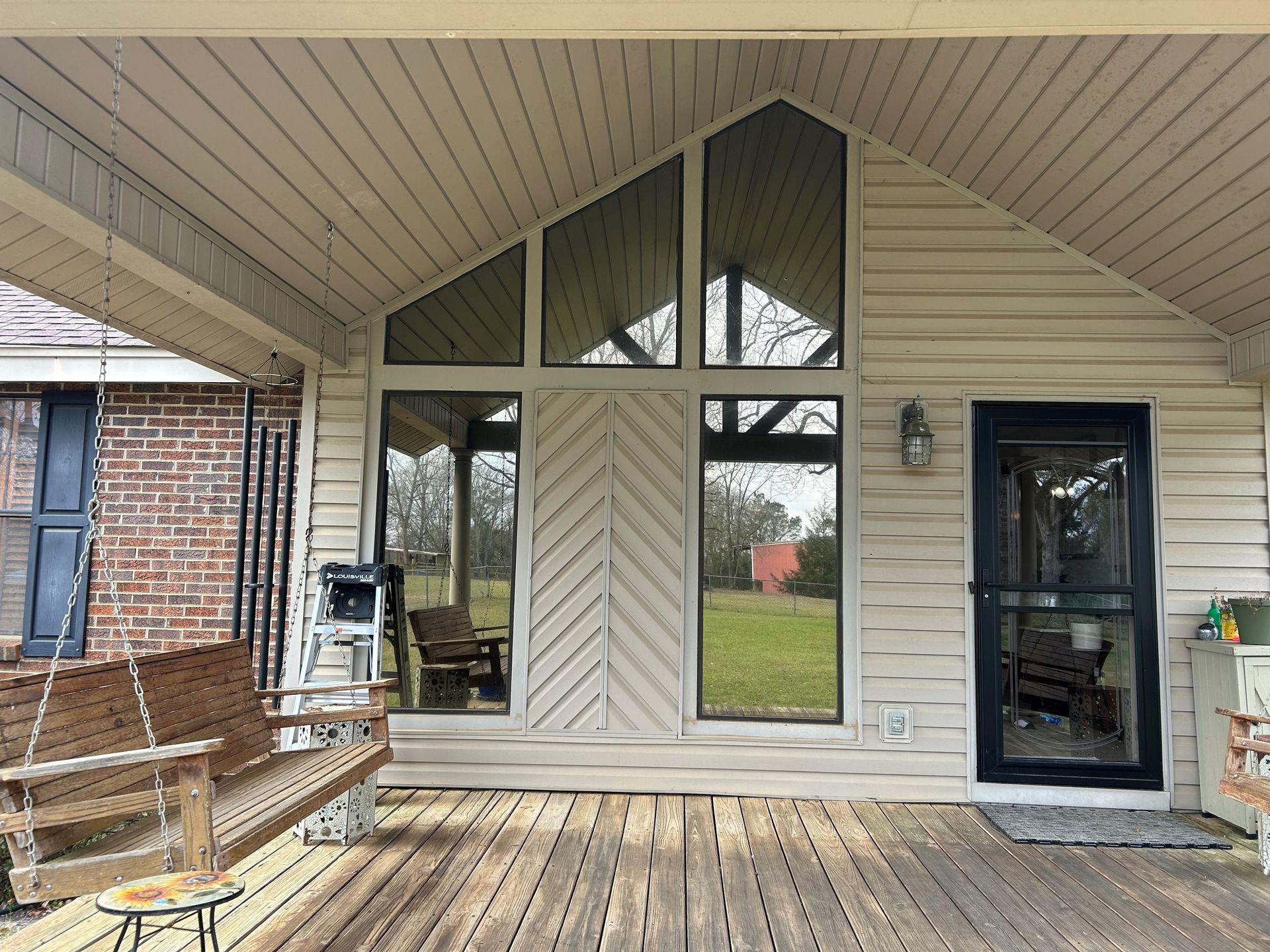 window tinting near Montgomery AL - SPF ultra tint adds one way privacy with efficiency to home windows near Montgomery AL