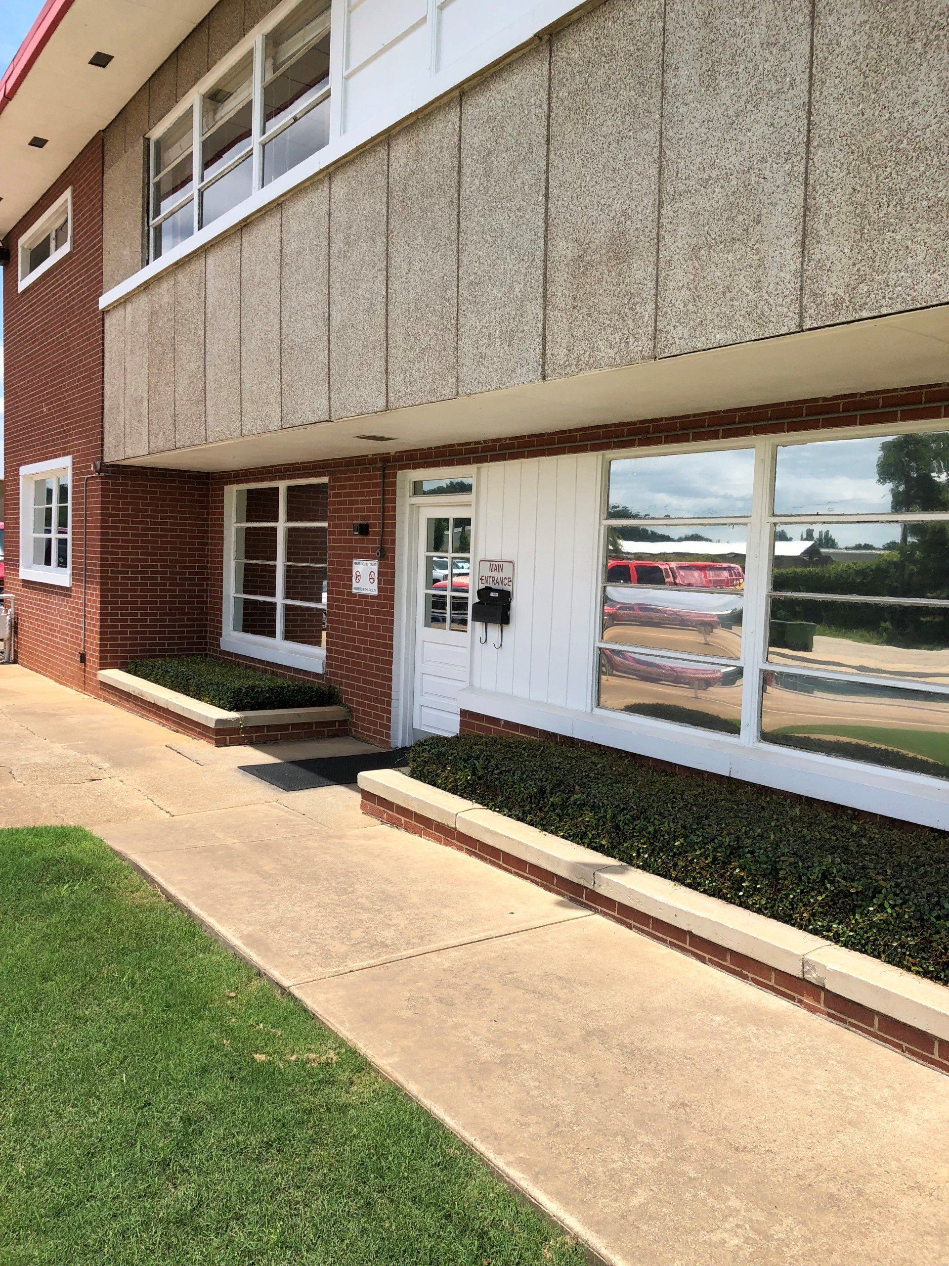 Commercial Tint installed at Montgomery Fire Department - Business Tinted in Montgomery AL - 2018