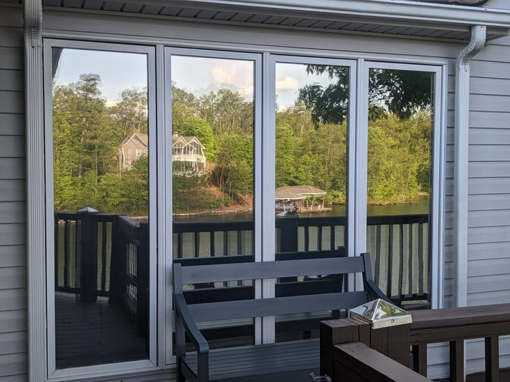 Heat blocking windows - SPF Shielded the hot Sun that was entering glass windows. Now only SPF Supreme clarity and an even climate remains inside this home in Dadeville AL