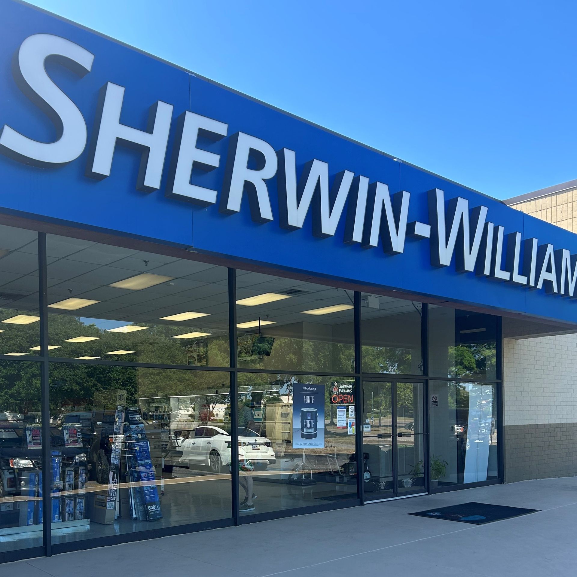 window tinting service Montgomery AL - hot Sun with UV flooded inside Sherwin-Williams windows in Montgomery AL