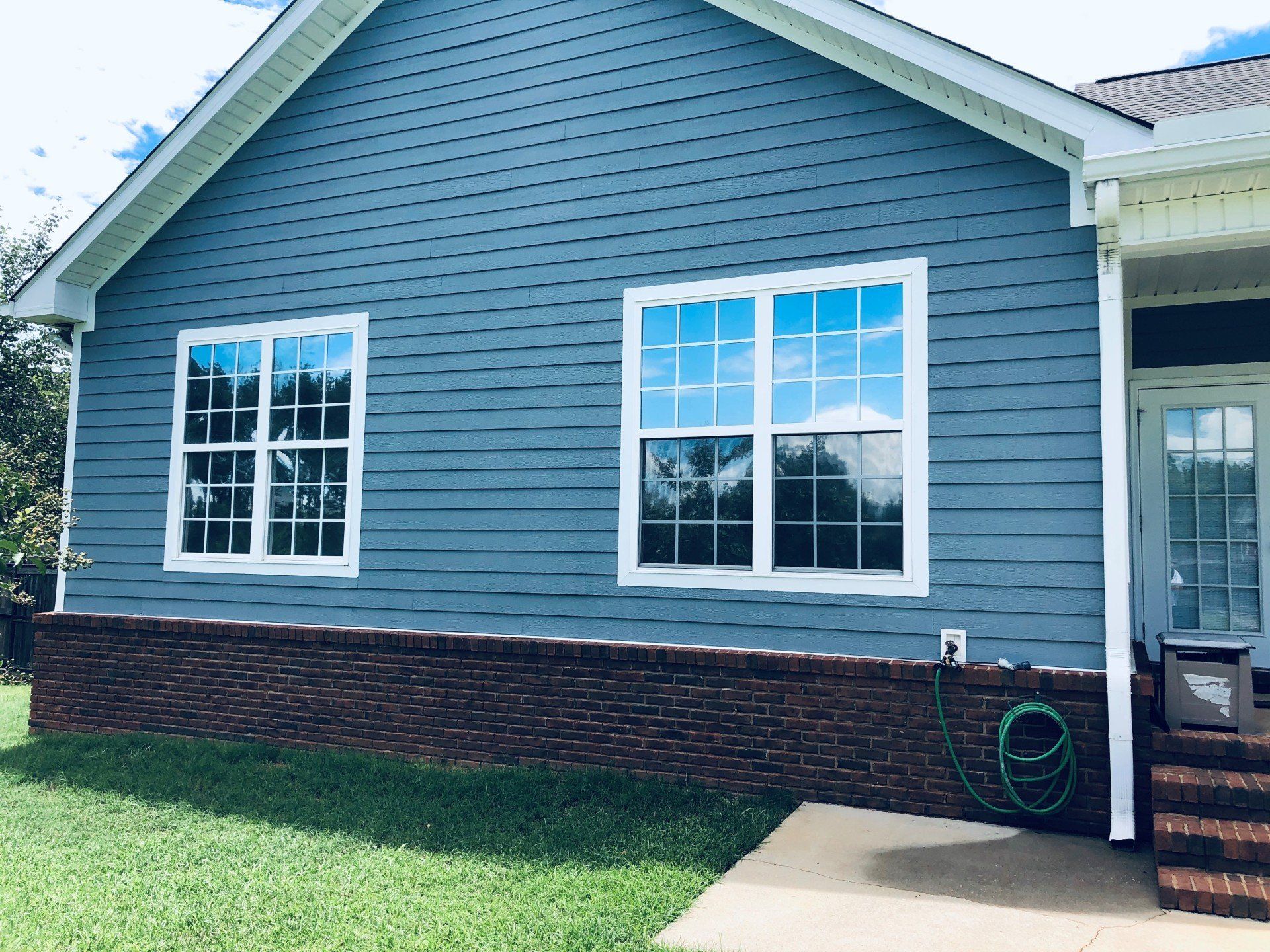 home tint in Enterprise AL - maximum heat rejection was added to this home with spf tint in Enterprise, AL