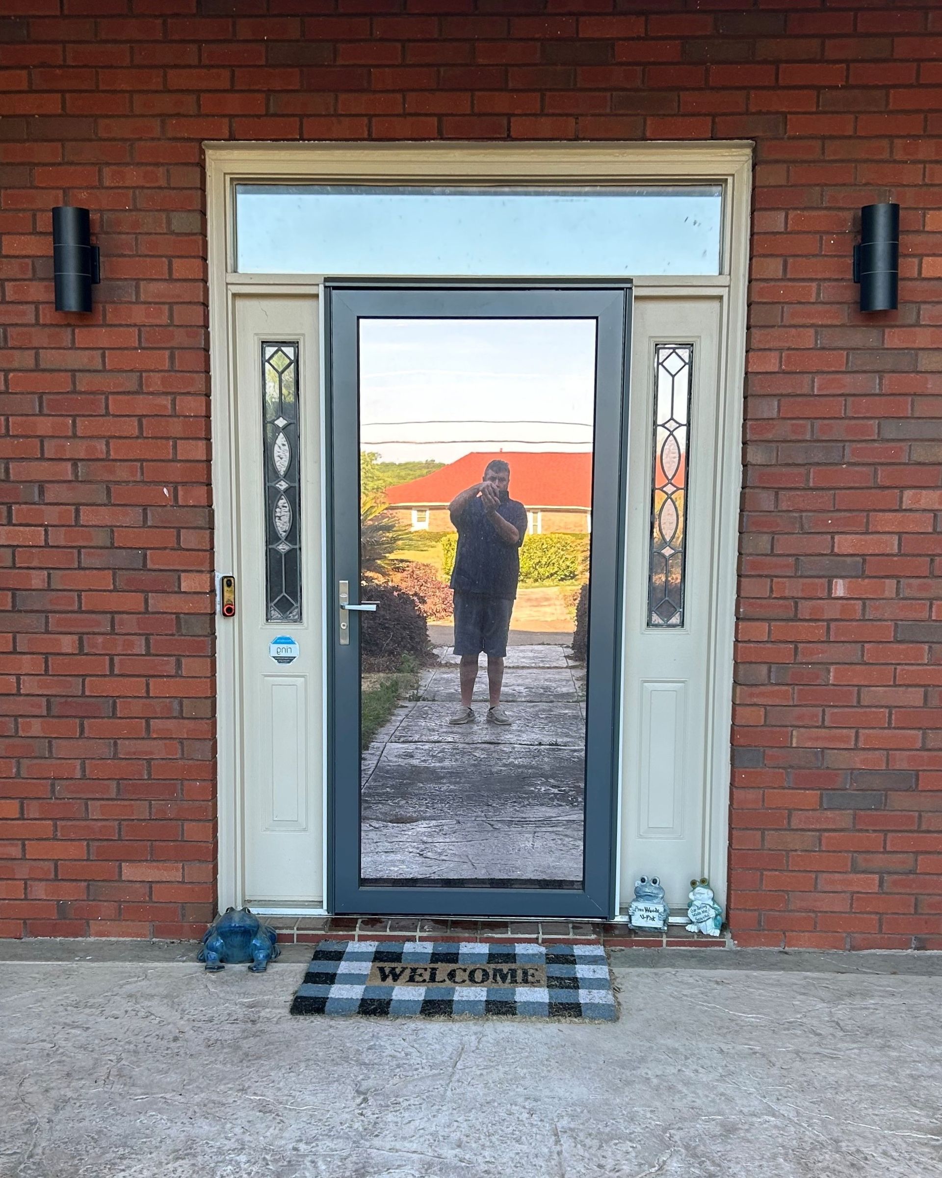 home window tinting service - SPF Platinum one-way private Tint blocks heat gain with UV Sun in Montgomery AL.