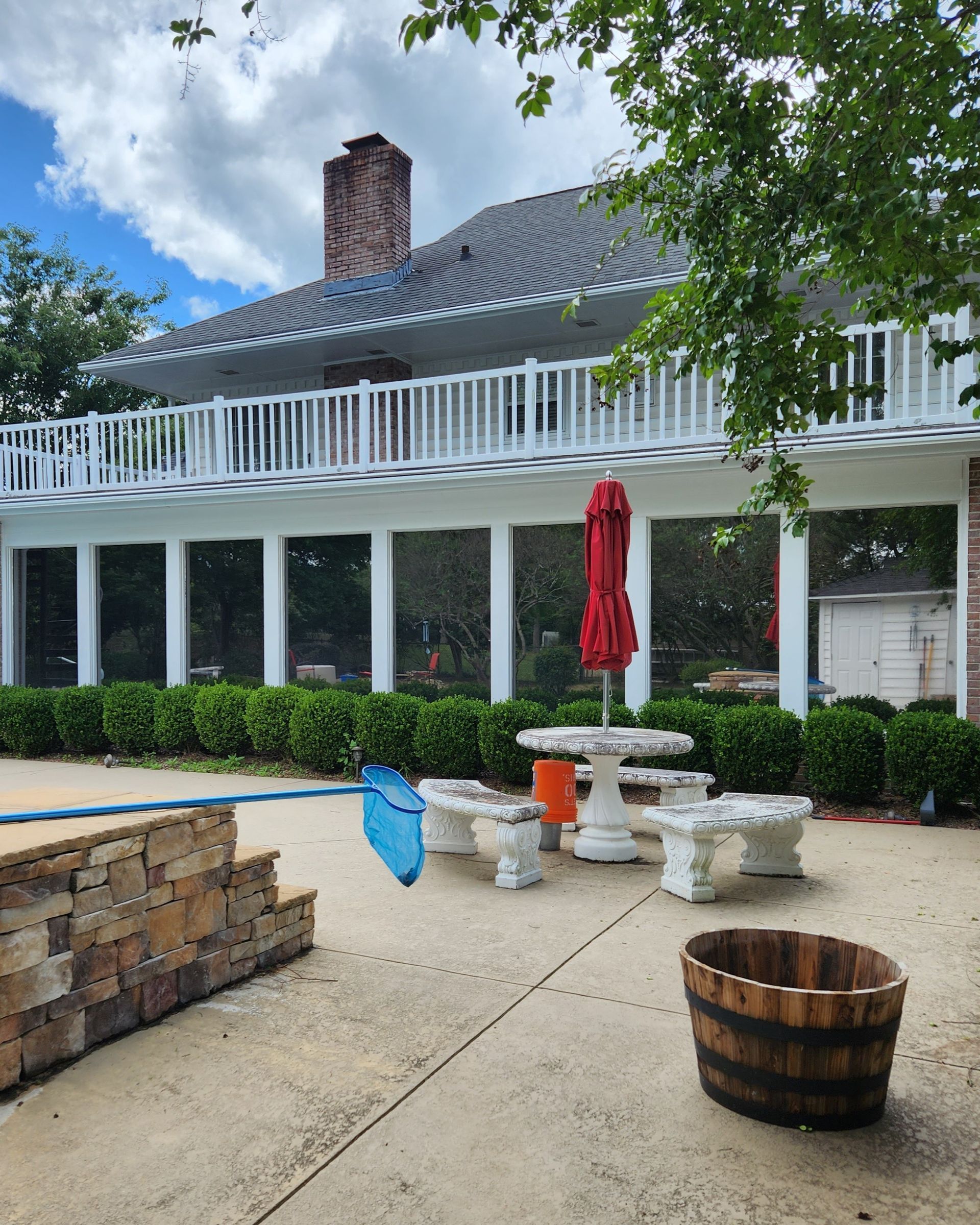 residential window tinting near Pike Road in Montgomery AL - Now the environment is perfect without heat gaps or harsh Sun glare. SPF Platinum home tint cuts power costs  by over sixty percent in Montgomery county, Alabama.