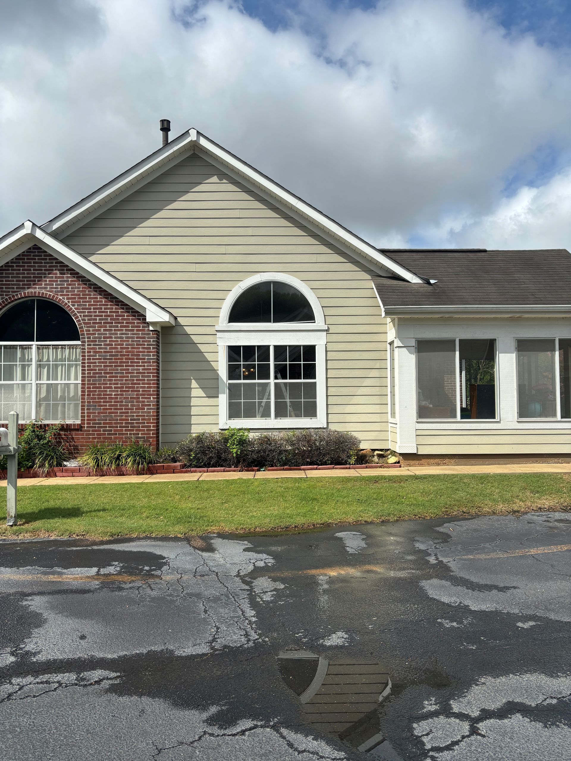 residential tinting - the home color theme was kept outside windows with energy efficient spf semi-private tint professionally installed. Montgomery AL