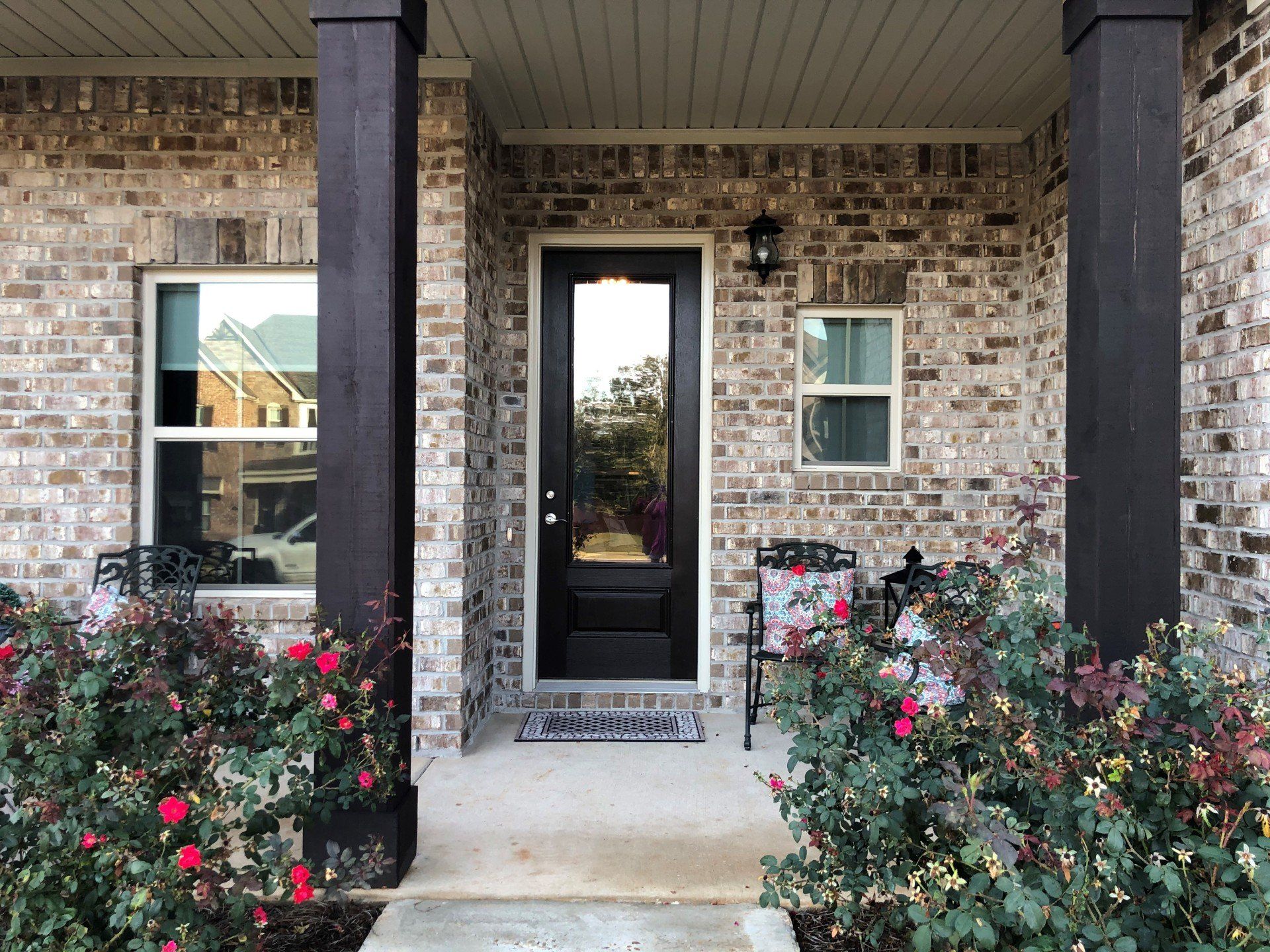 Home window glass was tinted blocking UV Danger & Fading in Prattville AL - Home tinting service on 10-22-2019 in Prattville, AL