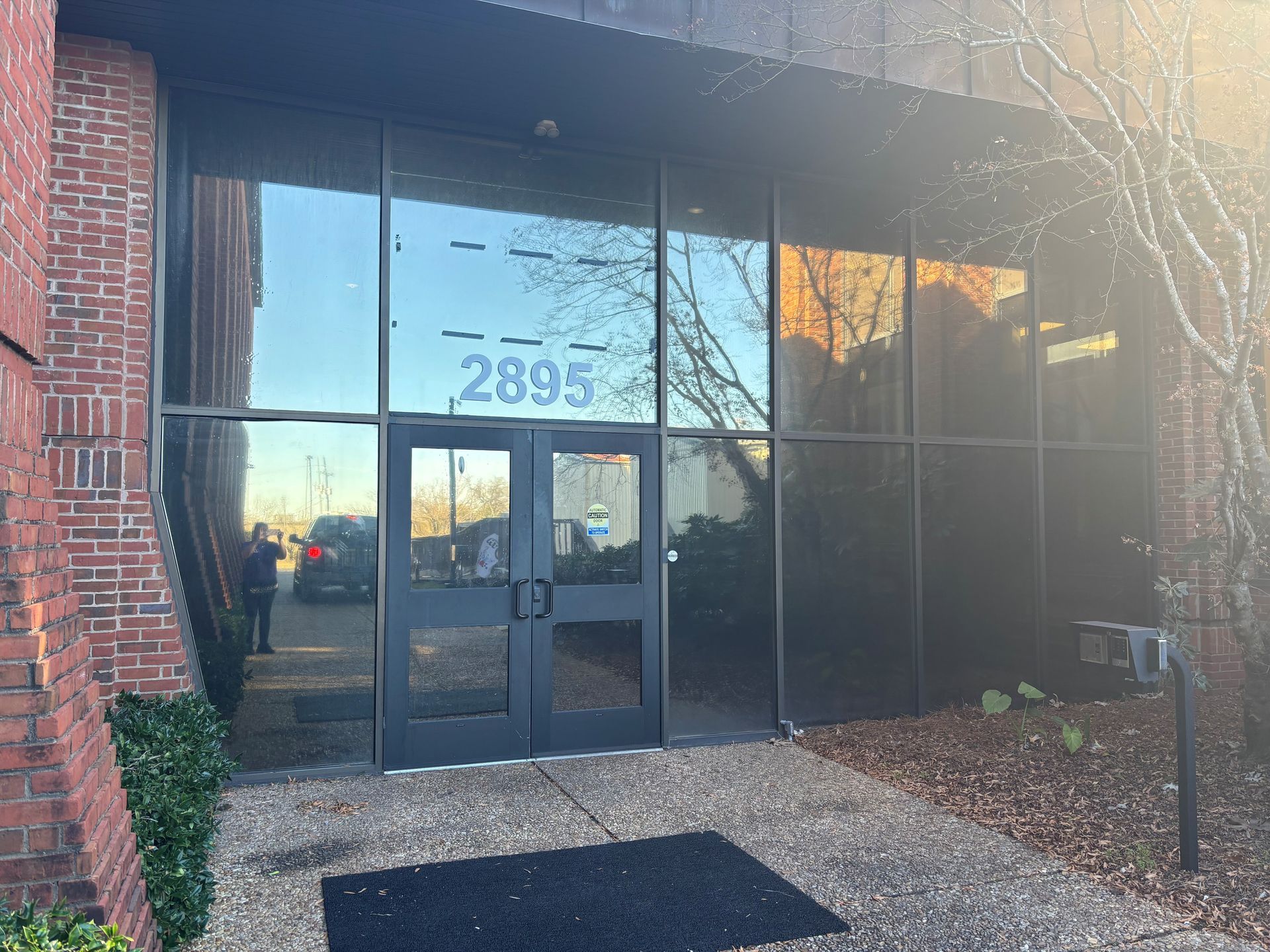 pro window tinting in Montgomery AL - SPF Security Film L3 Plus Solar Tint prevents entry rejecting UV Sun with heat from school windows in Montgomery AL