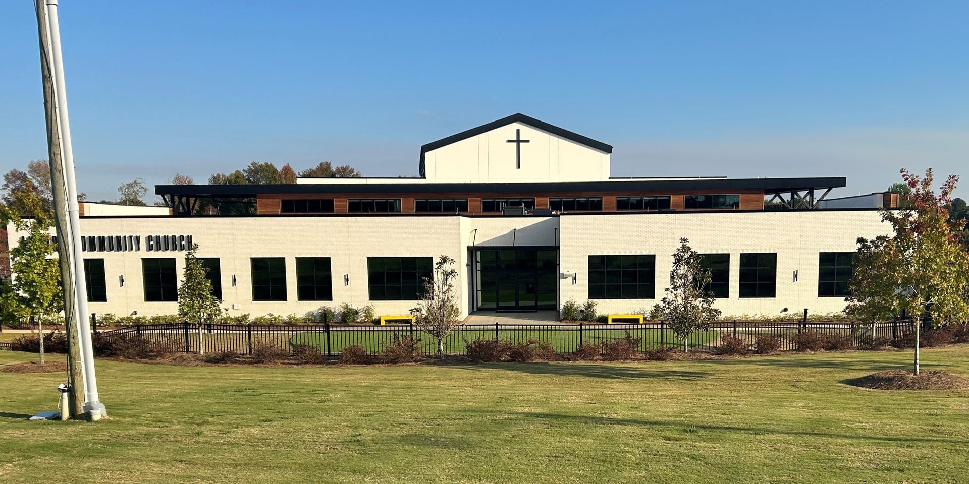 window tinting for privacy + efficiency - storm security plus one-way privacy added to school. Ending UV Sun fade after SPF' Plus window tint in Auburn, AL