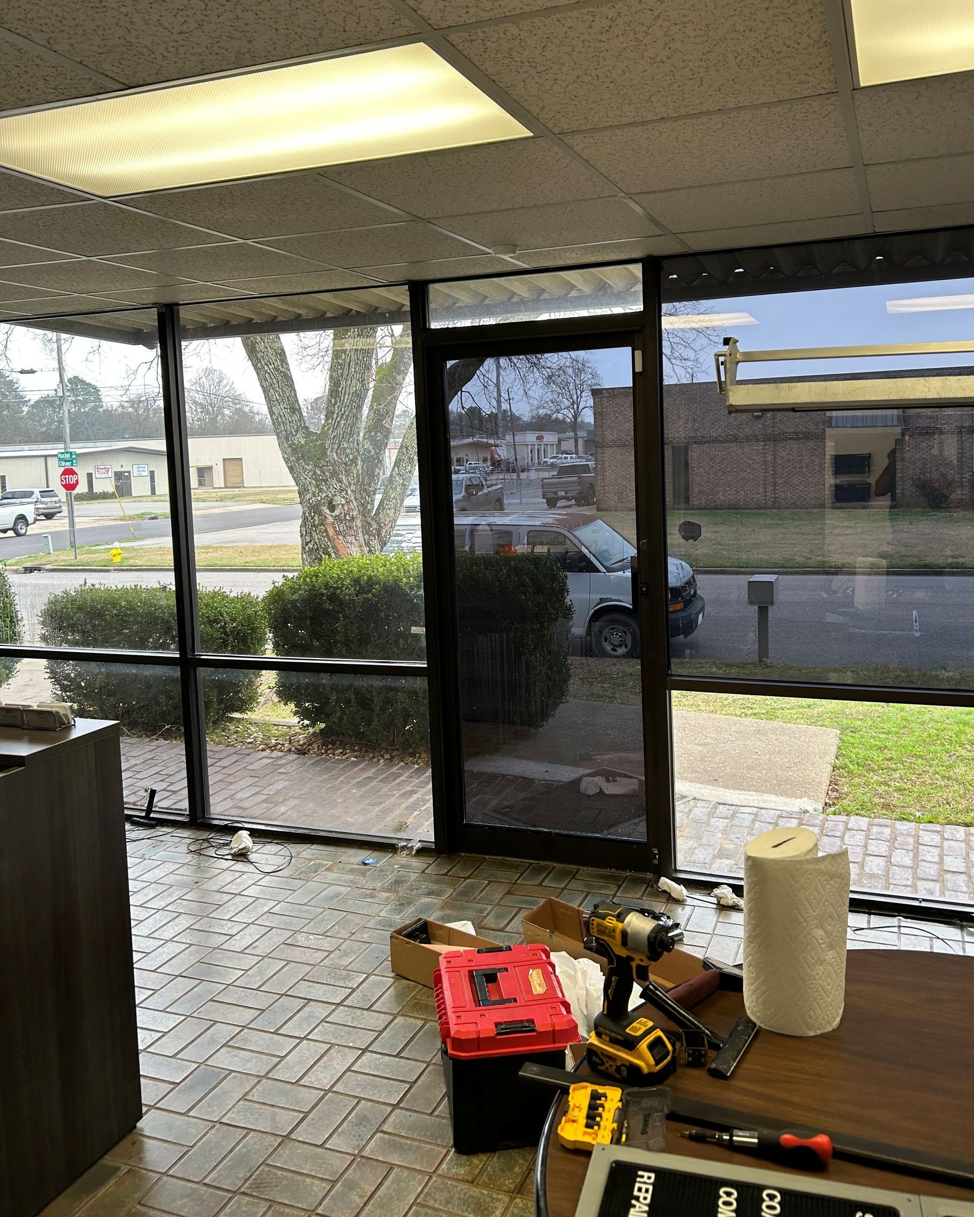 private window tinting - SPF Performance Ultra Tint reduced bright Sun with UV in Montgomery, AL.