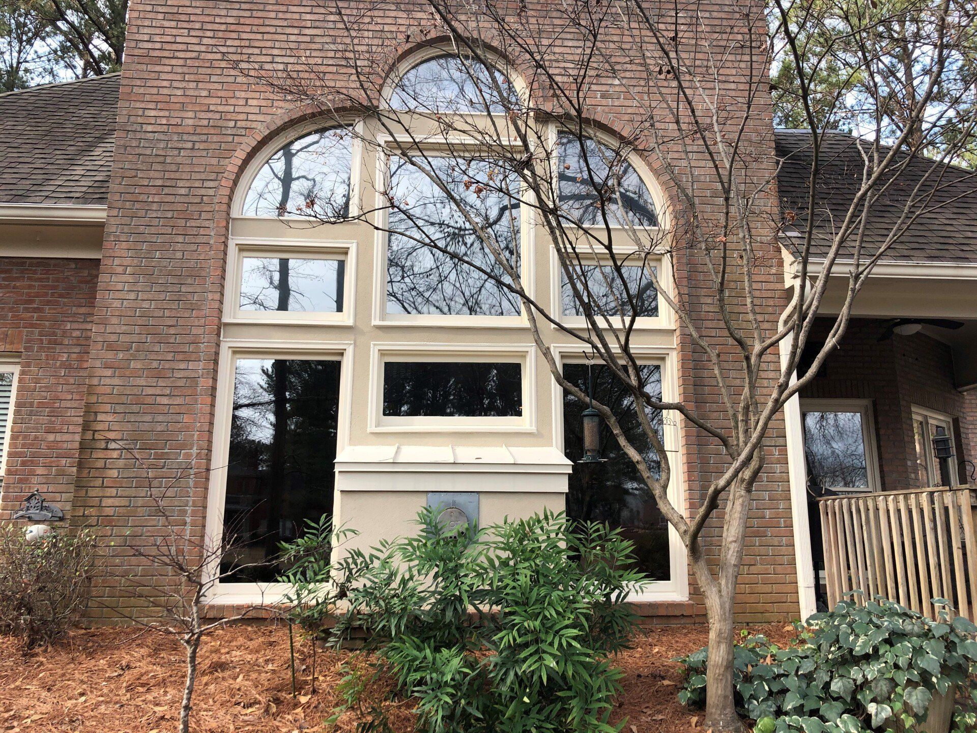 SPF Crystal Clear Tint installed to home windows  in February 2021 blocking UV-Sun Fade while becoming more energy efficient. SPF Residential  Tint in Wynn Lakes AL