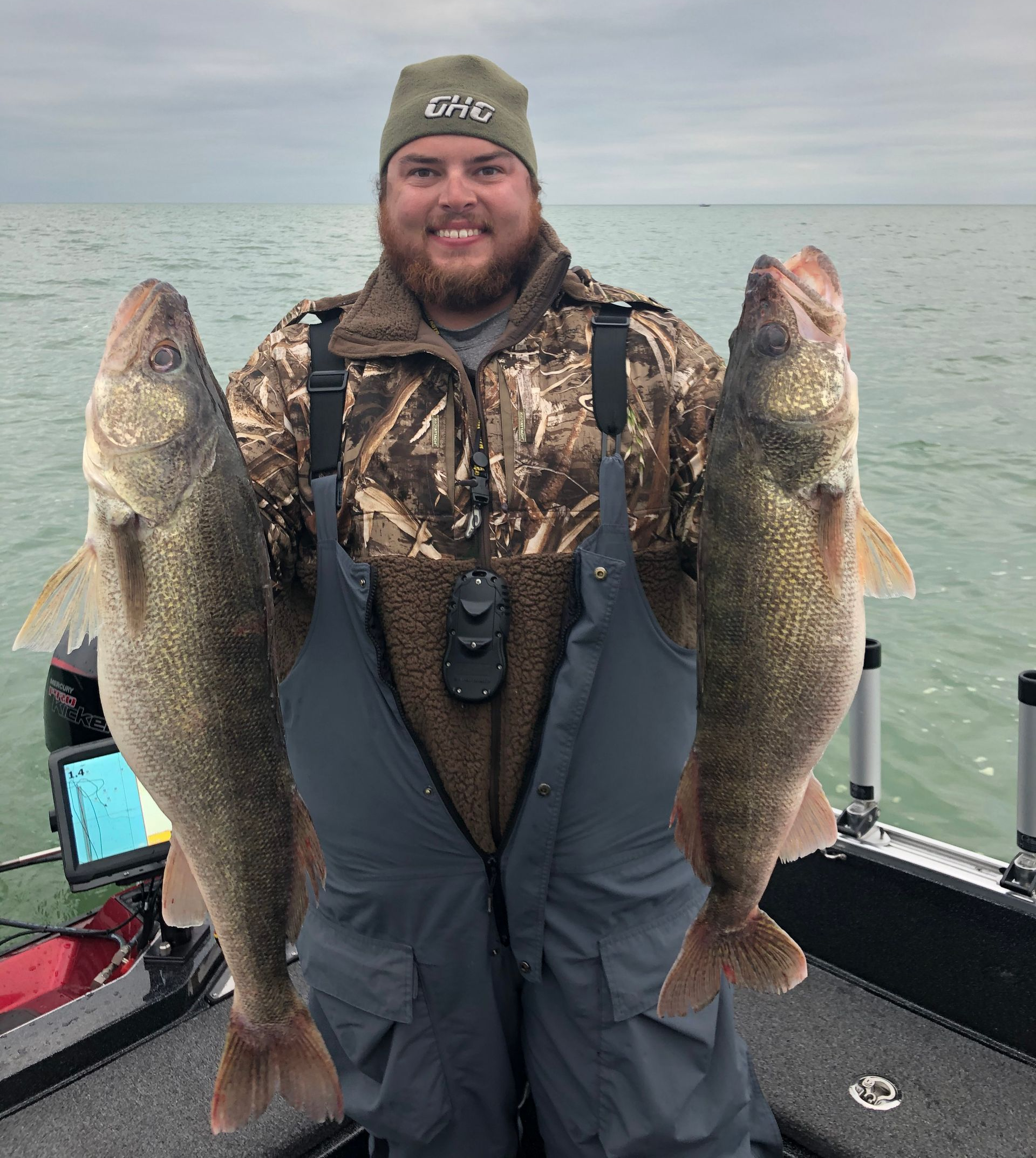 Fishing Captain on Lake Erie