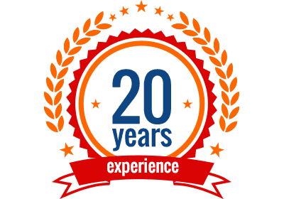 20 years' experience