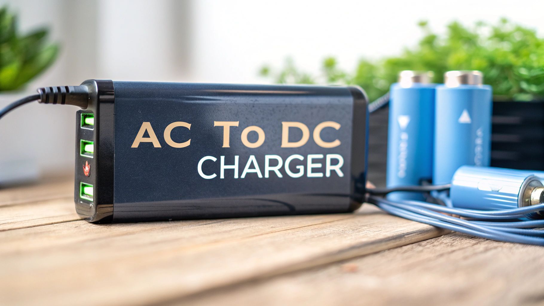 ac dc battery charging basics